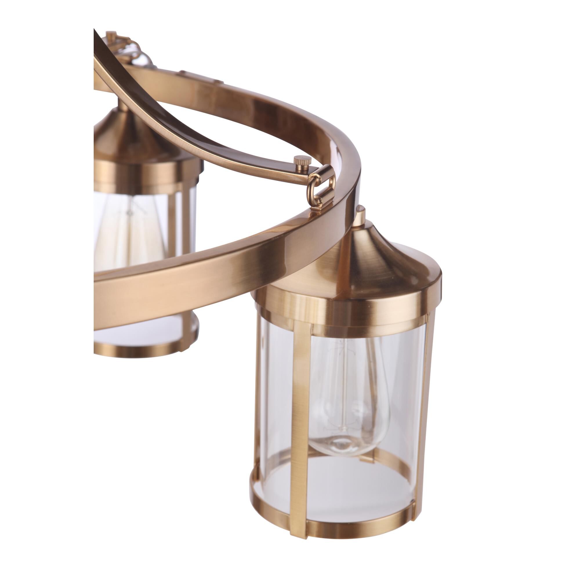 Shown in Satin Brass finish