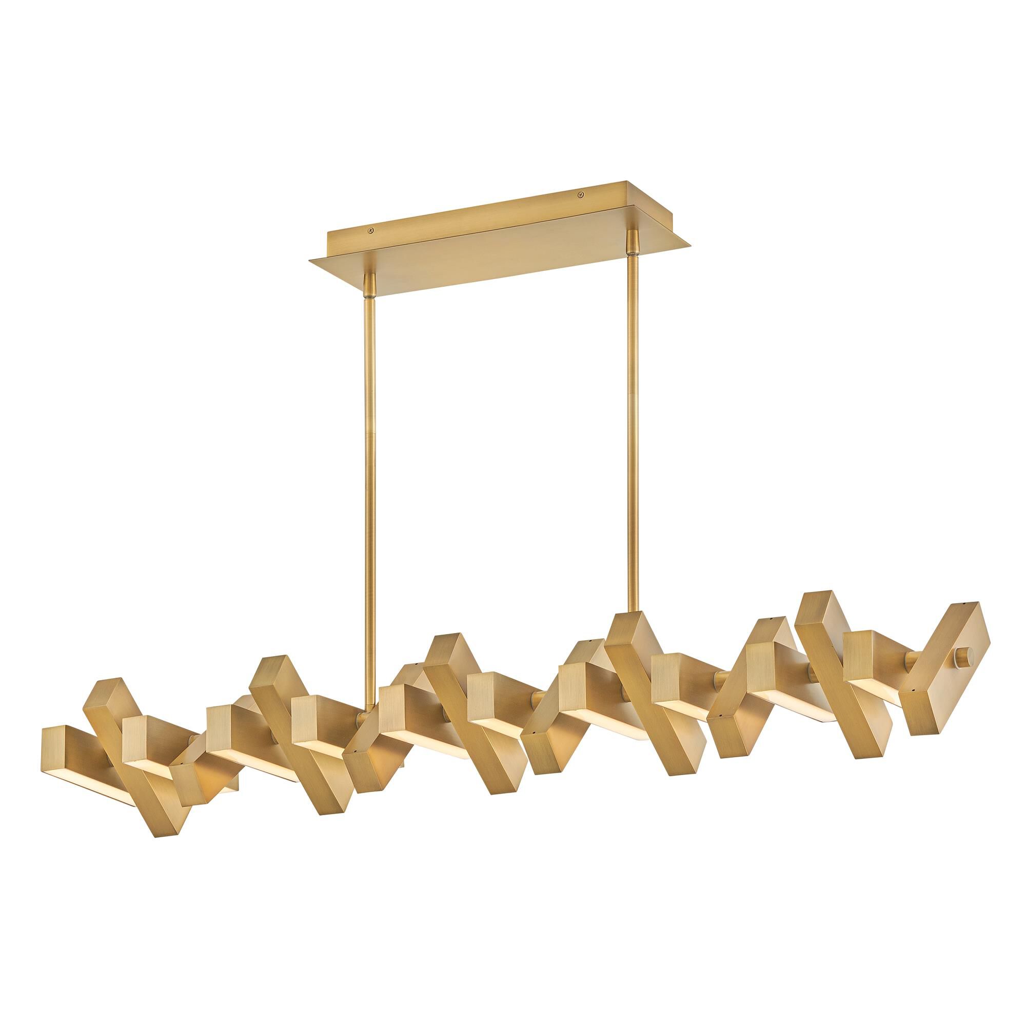 Stitch Medium Linear Chandelier,