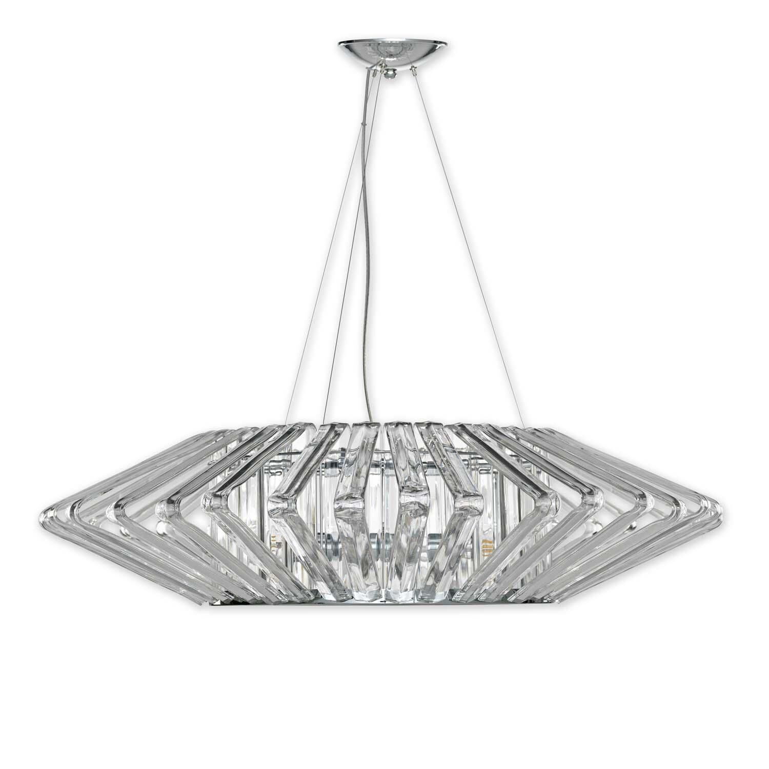 Bohemia - Columba 39 Inch 4 Light LED Chandelier by Justice Design Group