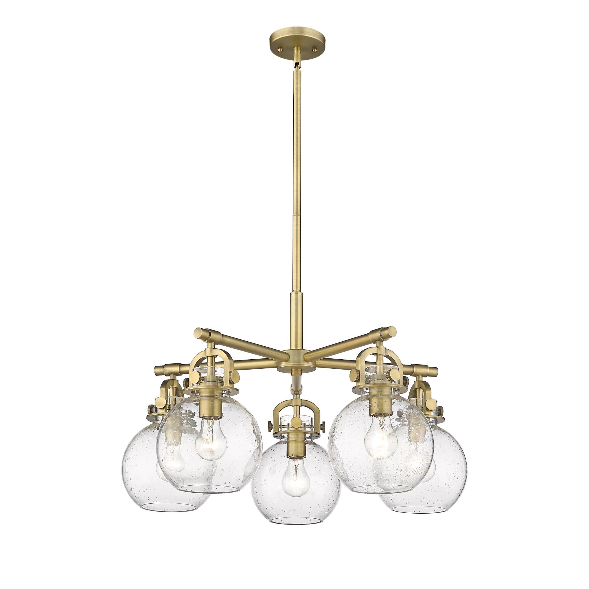Bruno Marashlian Newton Sphere 26 Inch 5 Light Chandelier by Innovations Lighting