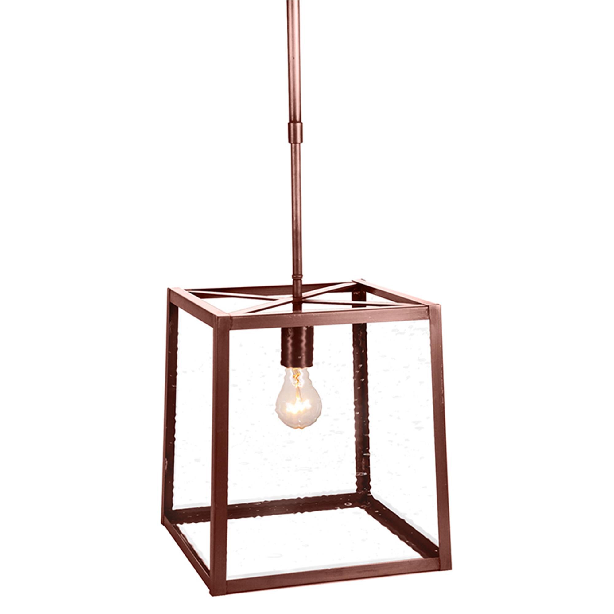 Transitional 13 Inch Lantern Pendant,