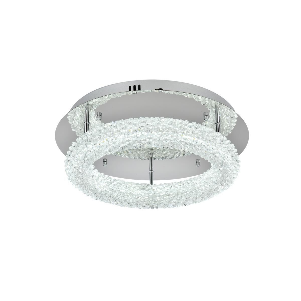 Bowen 18 Inch Semi Flush Mount by Elegant Lighting