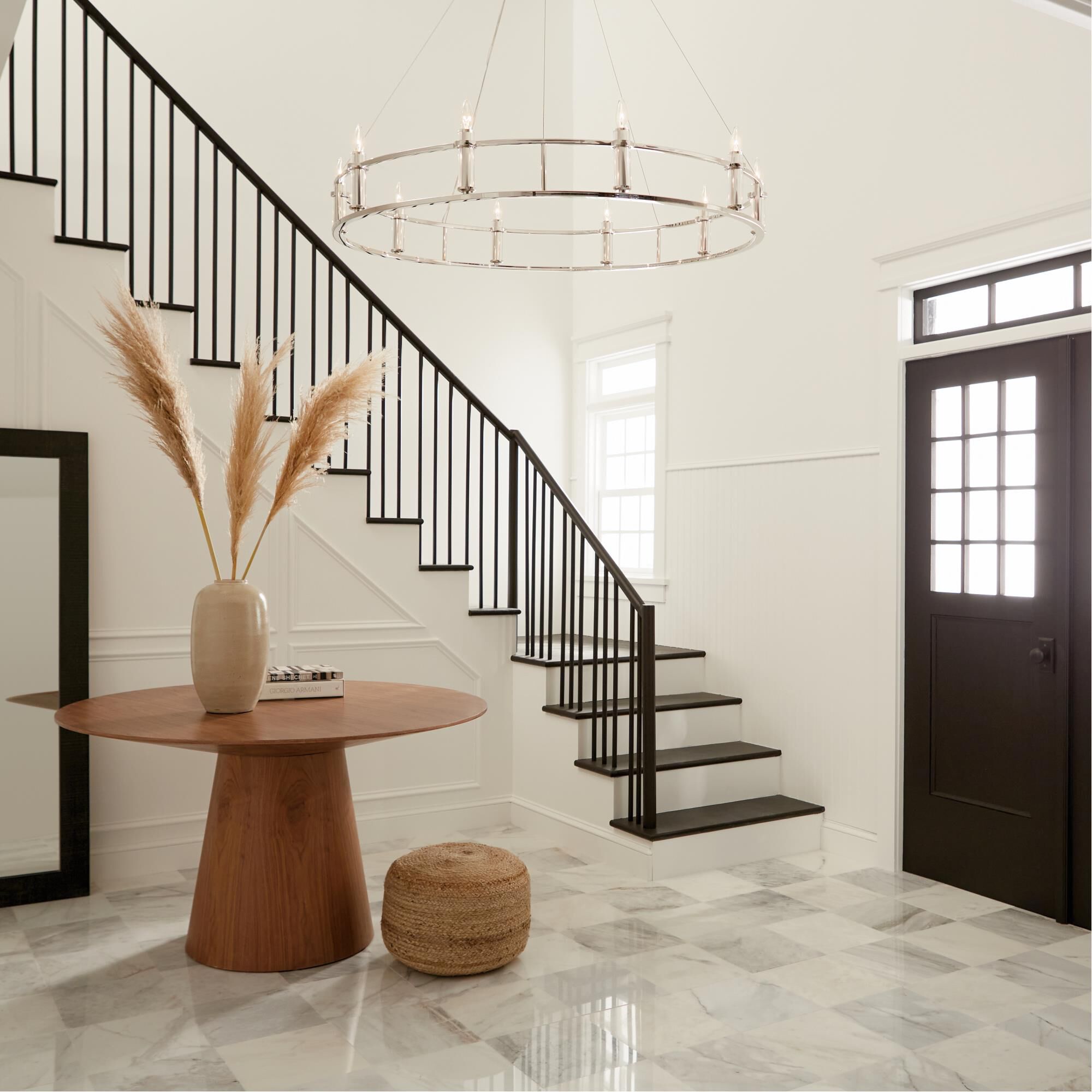 Shown in Polished Nickel finish