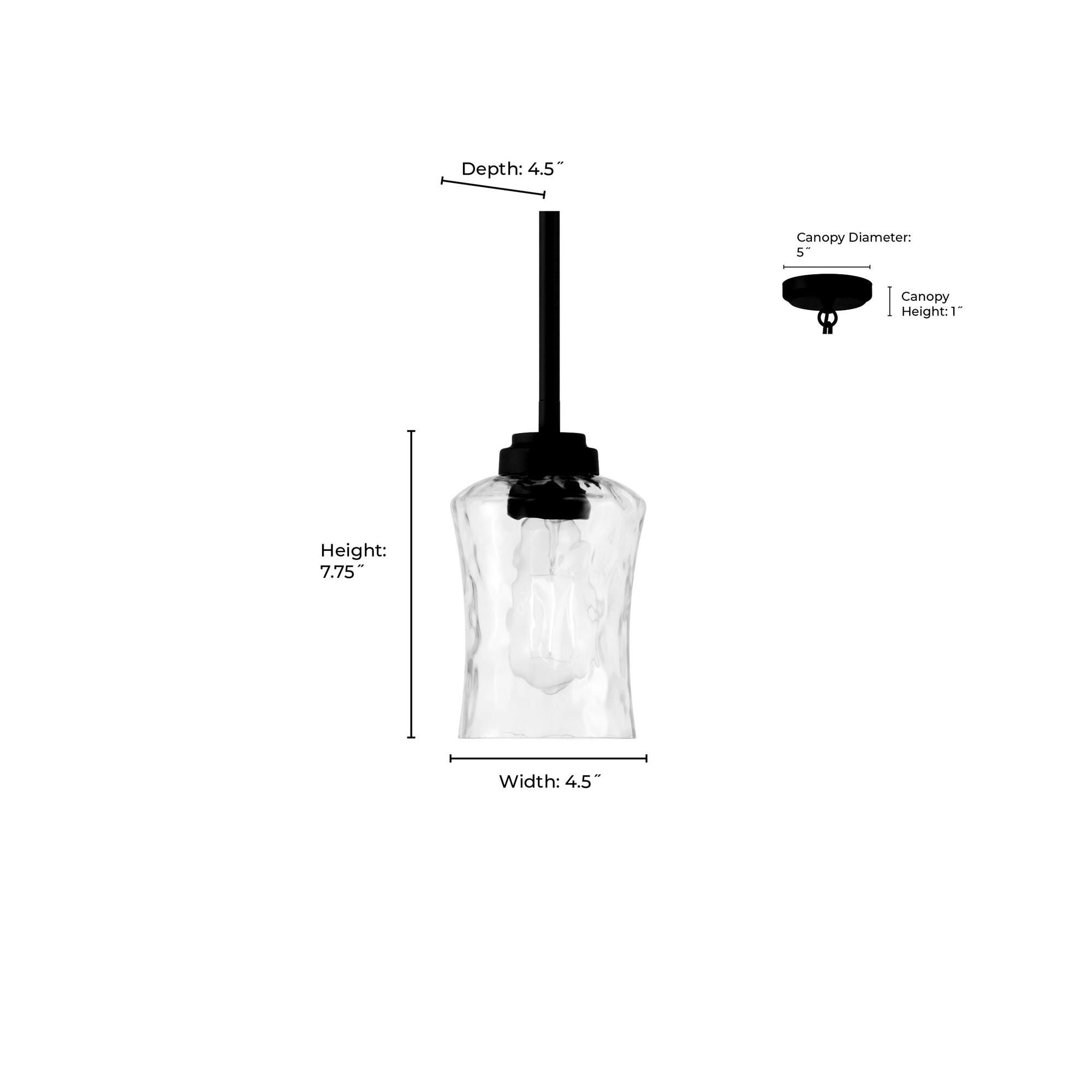 Lustria 8 Inch Mini Pendant by Millennium Lighting