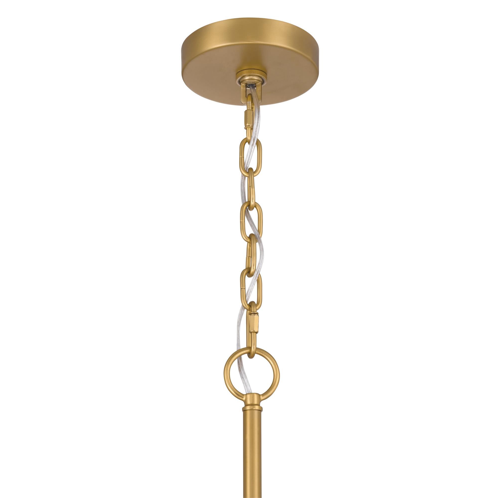 Glassara 23 Inch Chandelier by Metropolitan Lighting