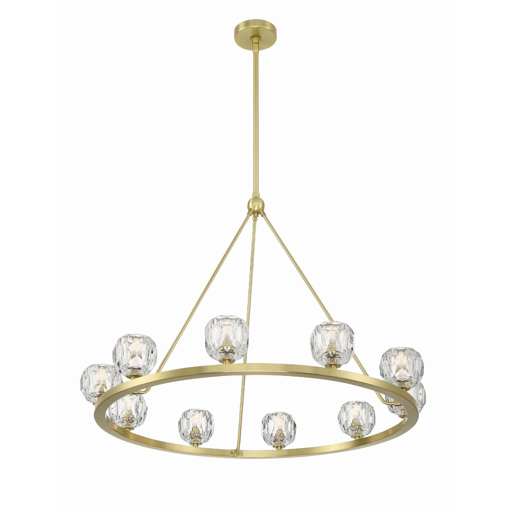 Aragon 35 Inch Chandelier by Crystorama