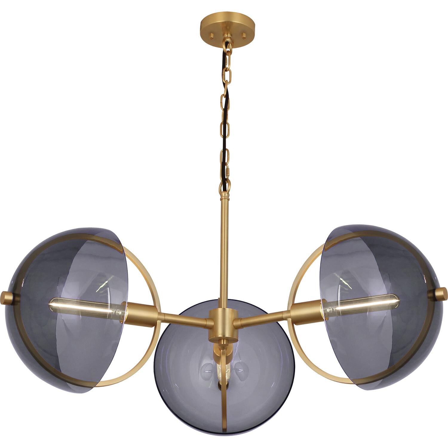 Mavisten Edition Copernica 30 Inch Chandelier by Robert Abbey