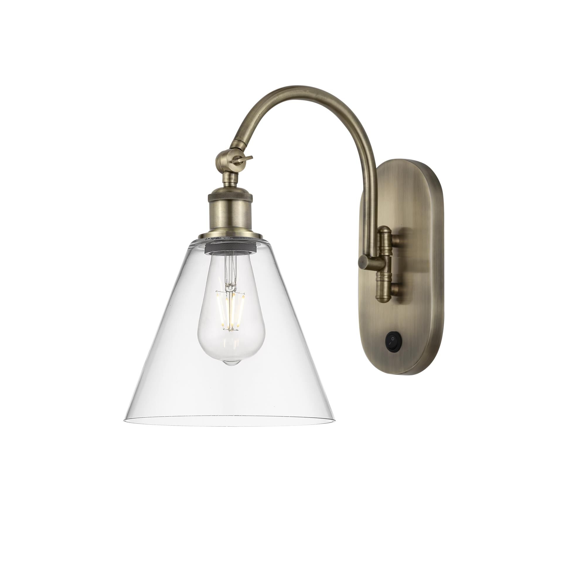 Bruno Marashlian Ballston Cone 8 Inch Wall Sconce by Innovations Lighting