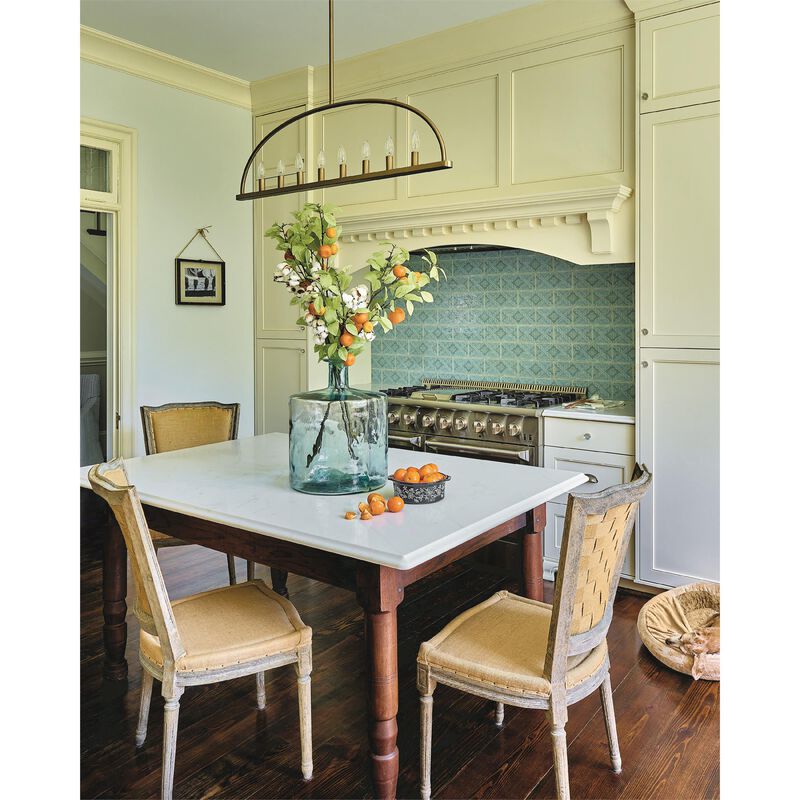 Abbott 42 Inch Linear Chandelier by Crystorama