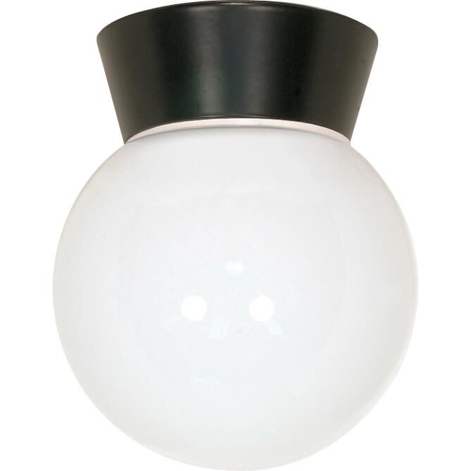 6 Inch 1 Light Outdoor Flush Mount by Nuvo Lighting