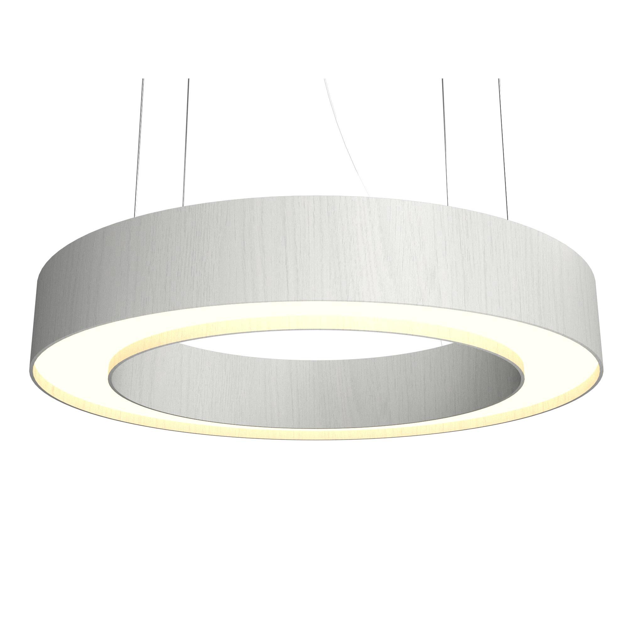 Shown in Organic White finish and No shade