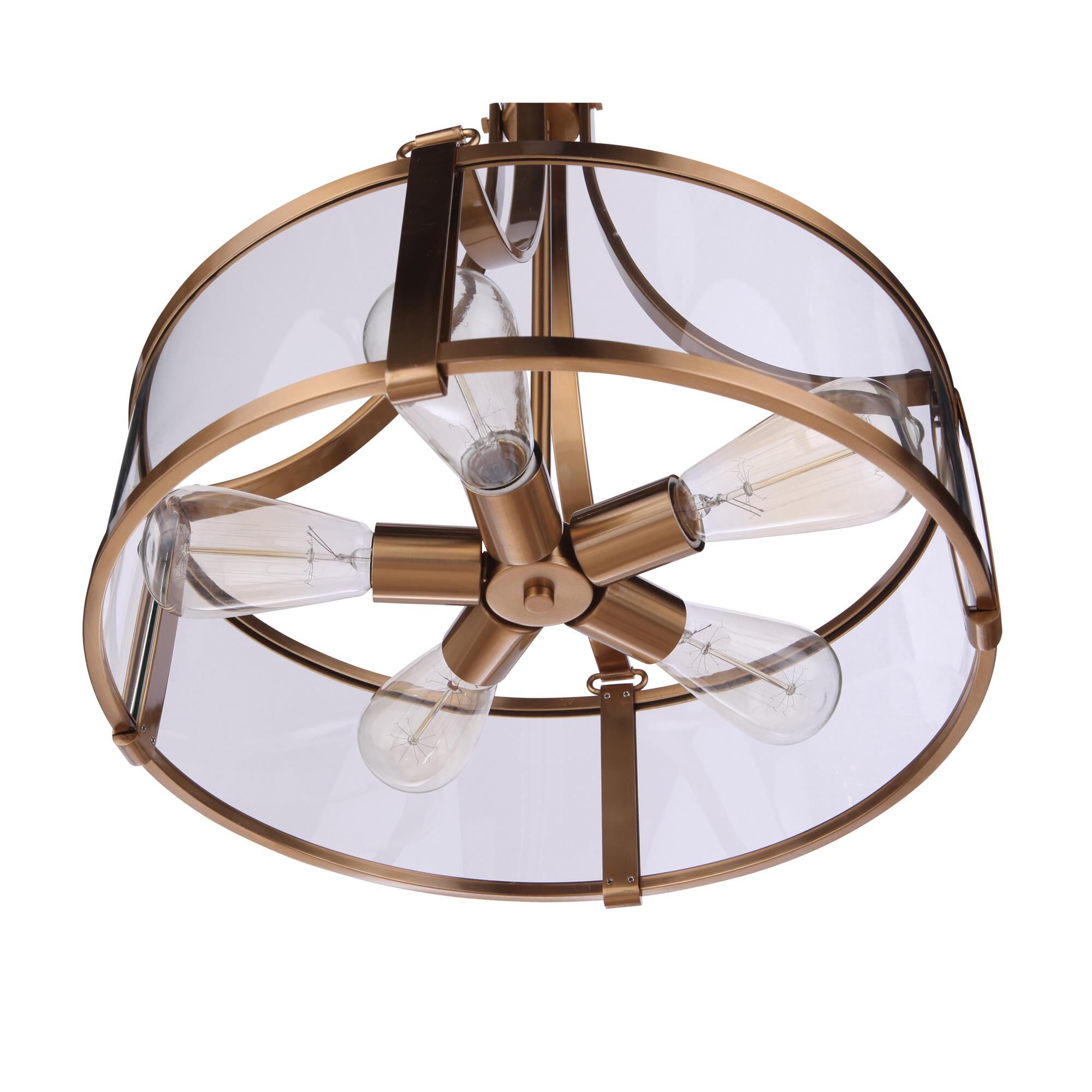 Shown in Satin Brass finish