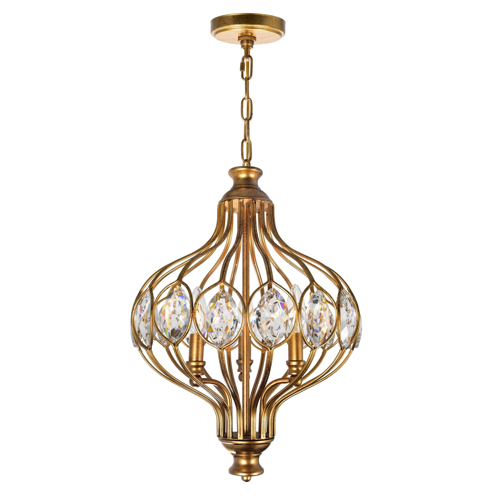 Altair 14 Inch Large Pendant by CWI Lighting
