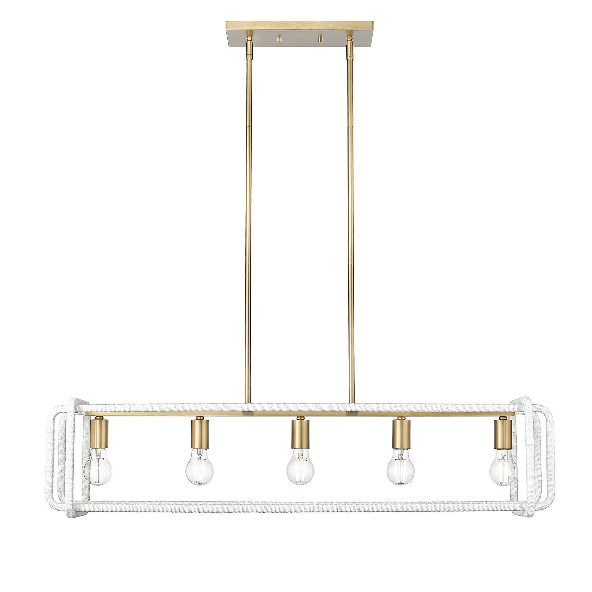 Camden 41 Inch Linear Suspension Light by Golden Lighting