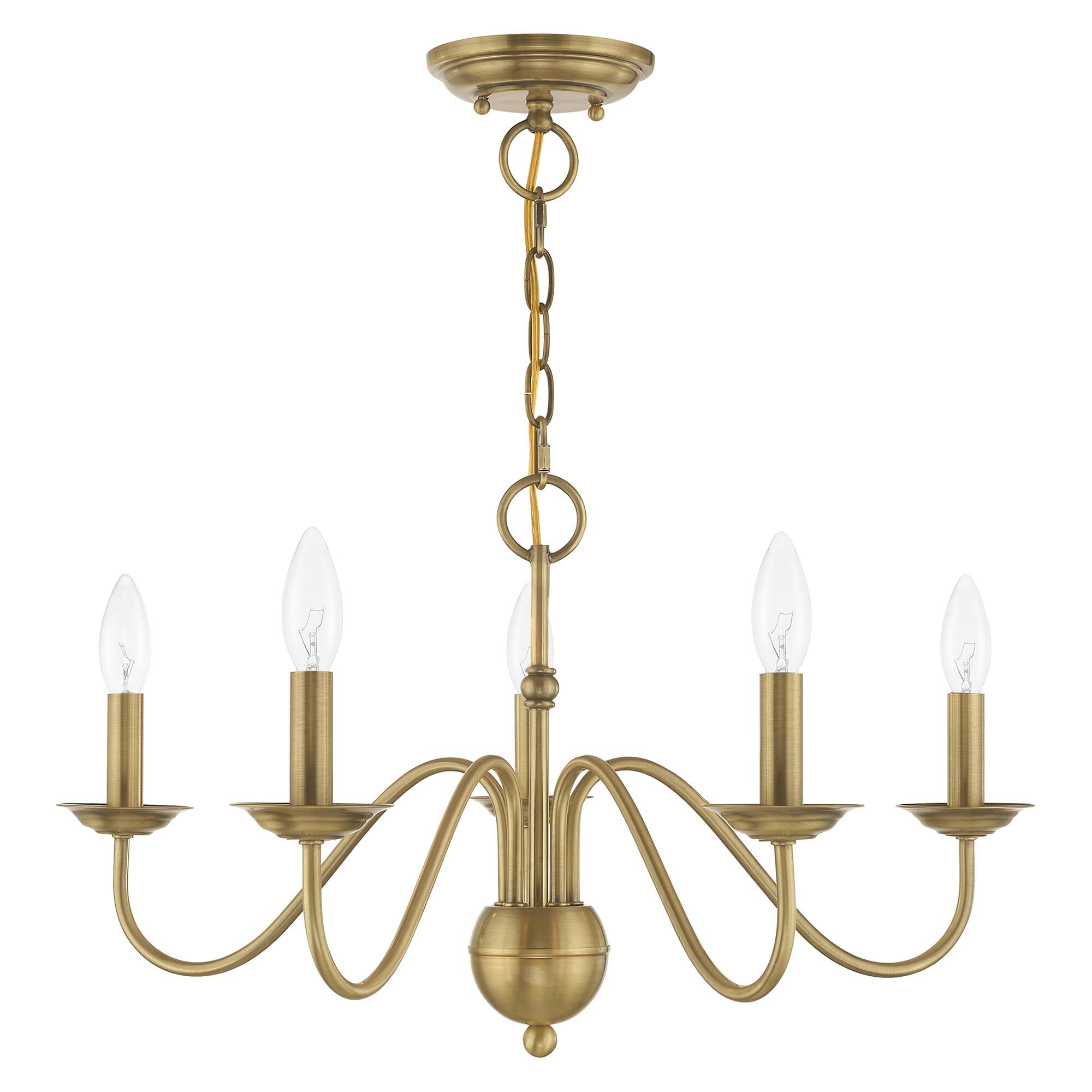 Windsor 5 Light Chandelier by Livex Lighting
