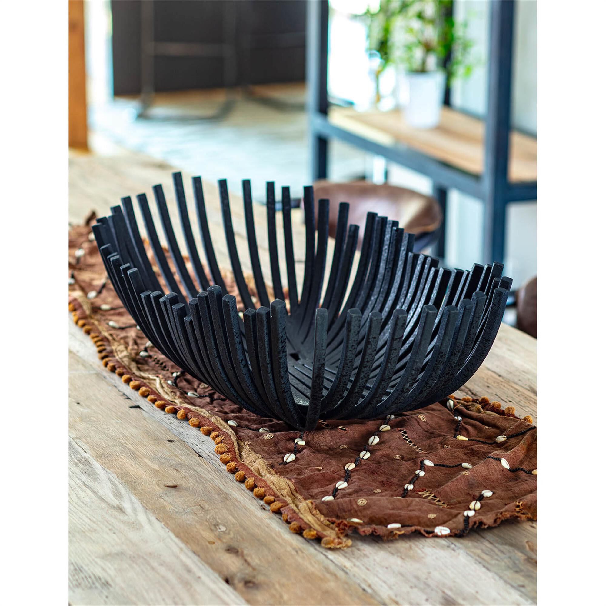 Shown in Blackened Iron finish