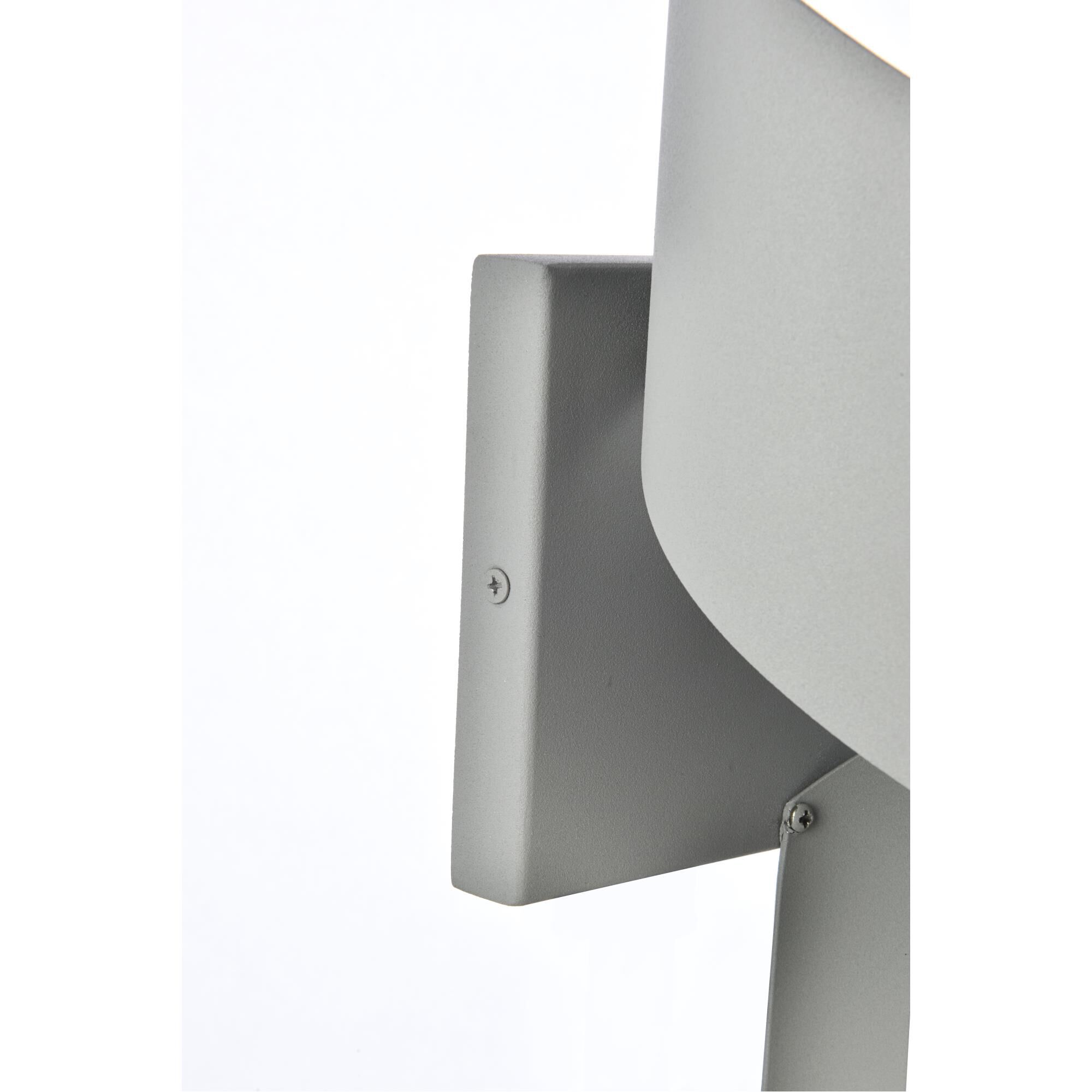Elegant Lighting Raine 12 Inch Tall LED Outdoor Wall Light