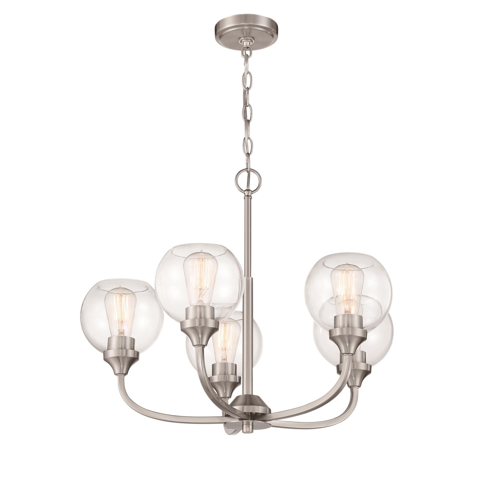 Shown in Brushed Polished Nickel finish