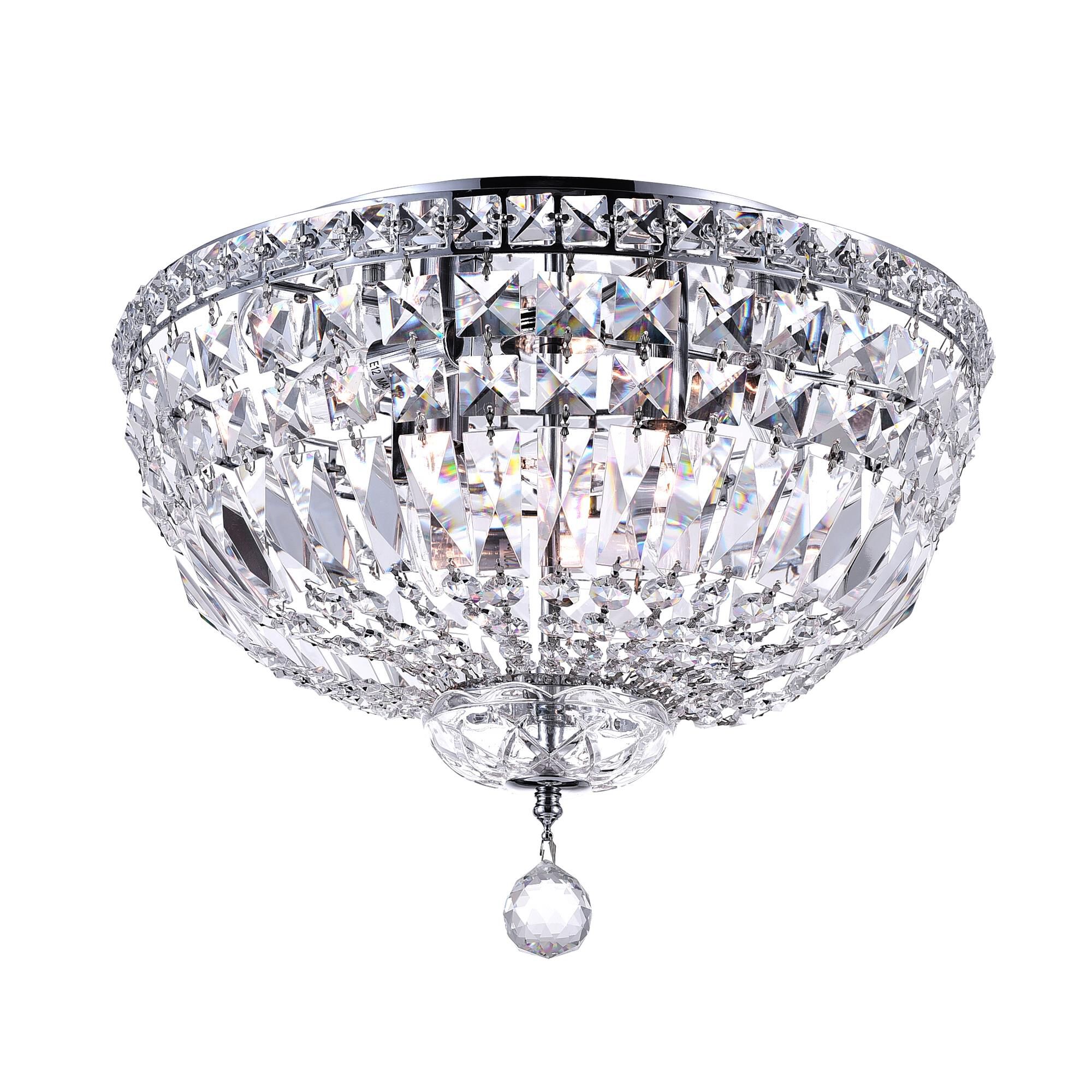 Stefania 16 Inch 5 Light Flush Mount by CWI Lighting