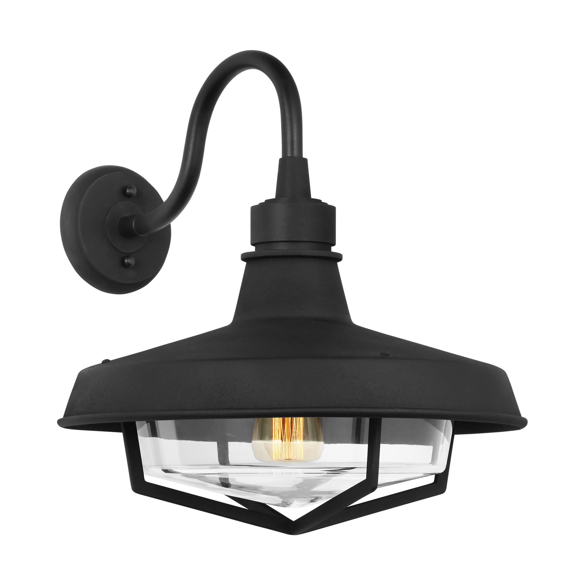 Thomas O'Brien Hollis 18 Inch Outdoor Wall Light,