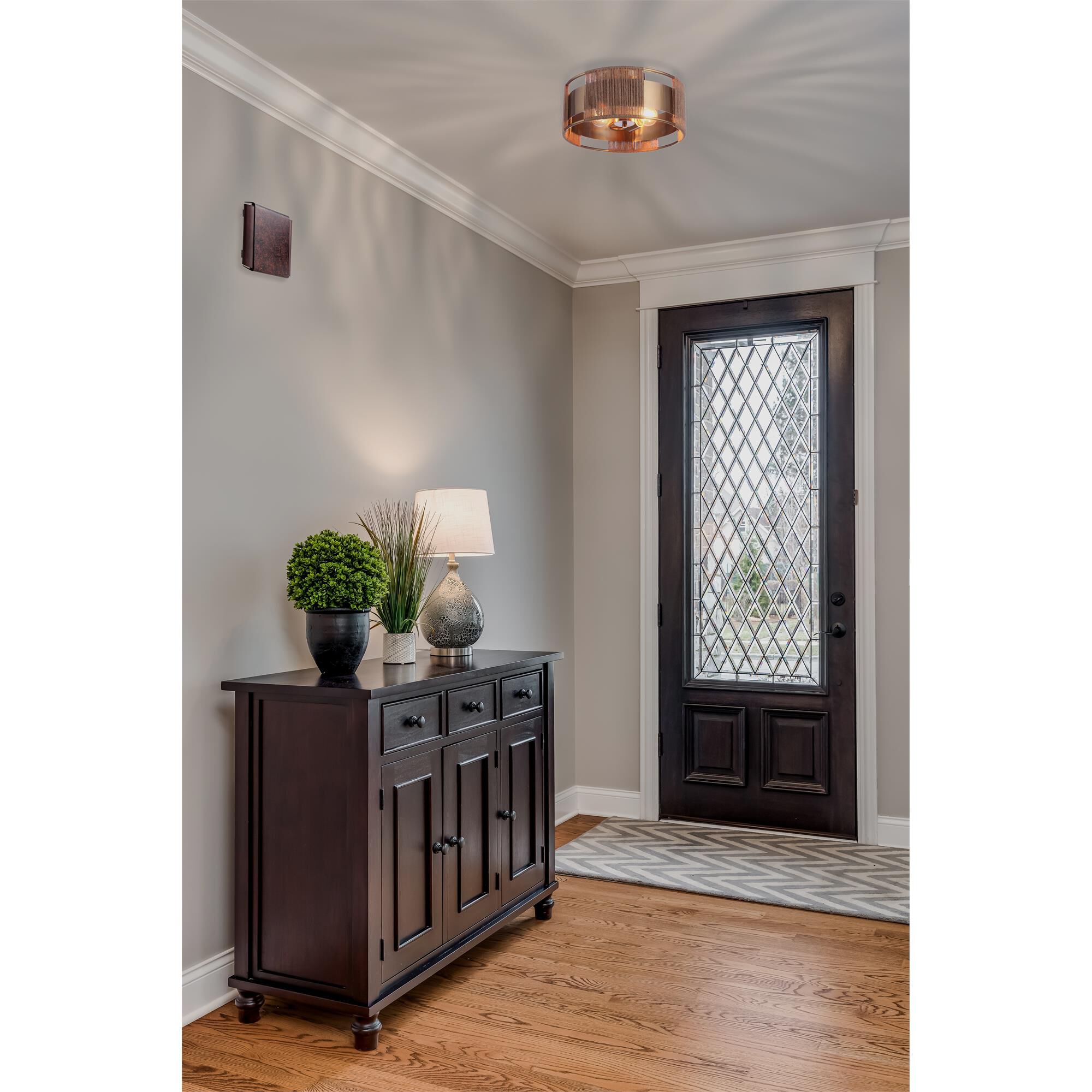 Kensey 14 Inch Semi Flush Mount,