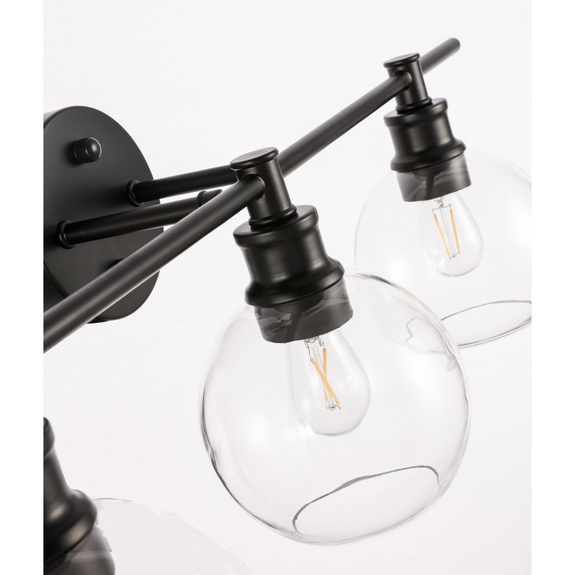 Shown in Black finish