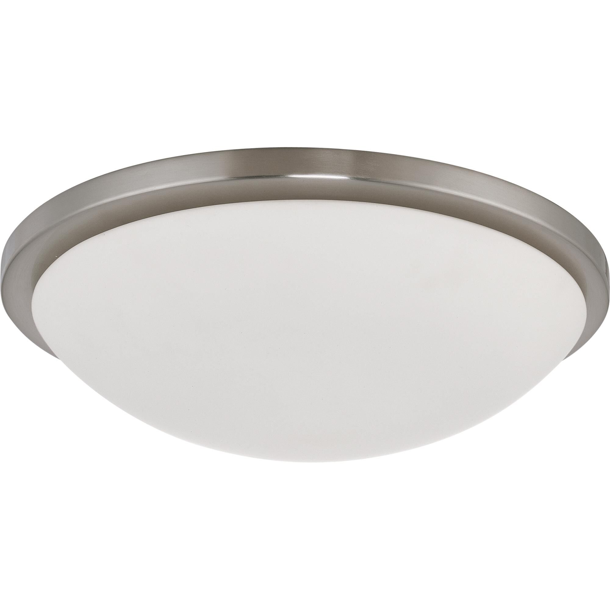 Button 6 Inch 1 Light LED Flush Mount by Nuvo Lighting