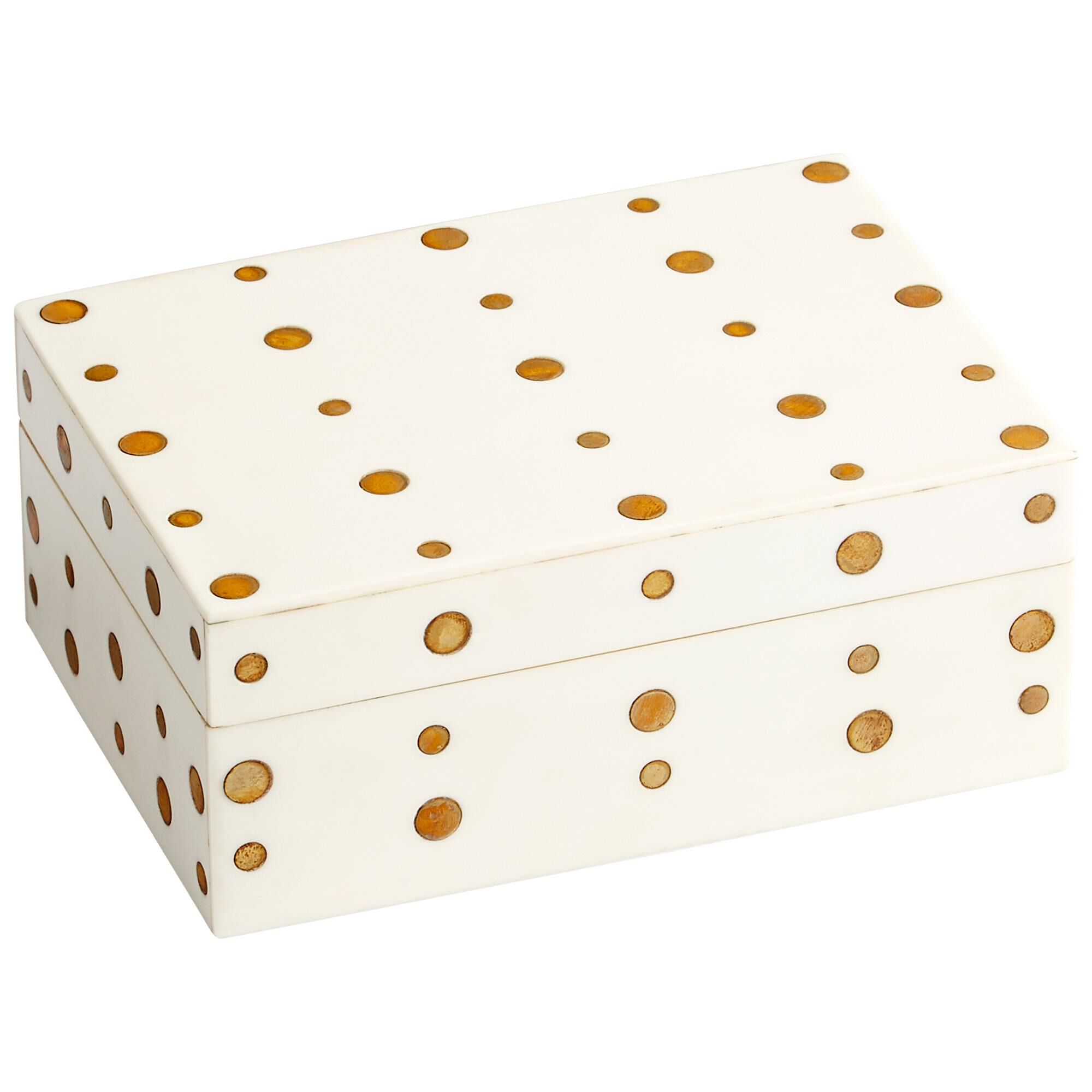 Dot Crown Container Accent Box by Cyan Designs