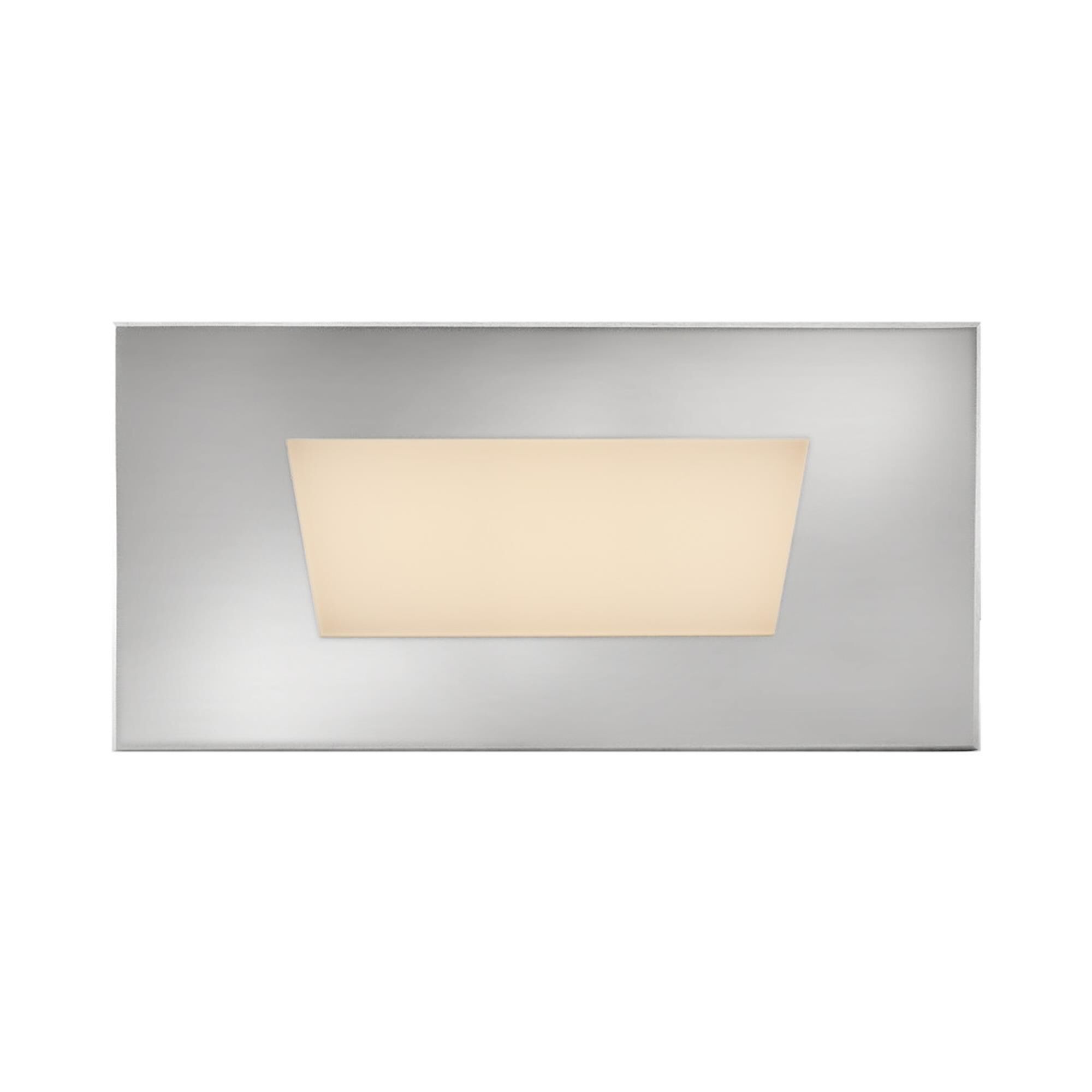Shown in Stainless Steel finish and Frosted glass