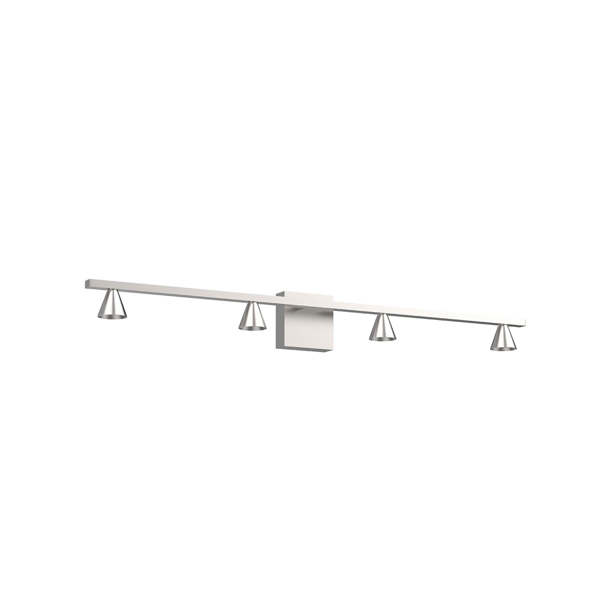 Shown in Brushed Nickel finish and Acrylic glass