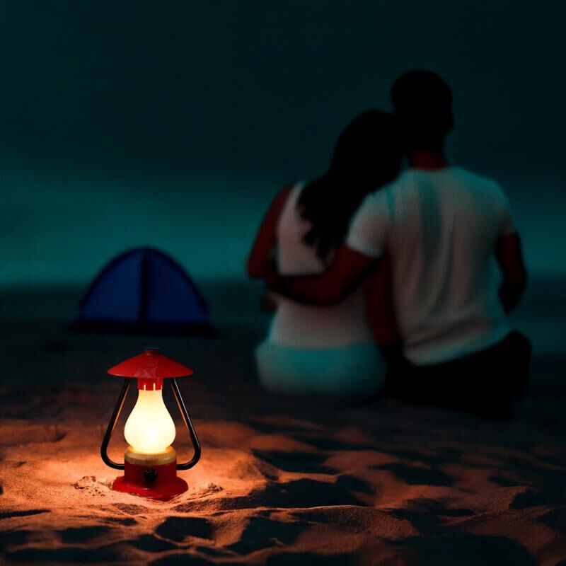 Kibun Bonfire 11 Inch Outdoor Table Lamp by Bulbrite