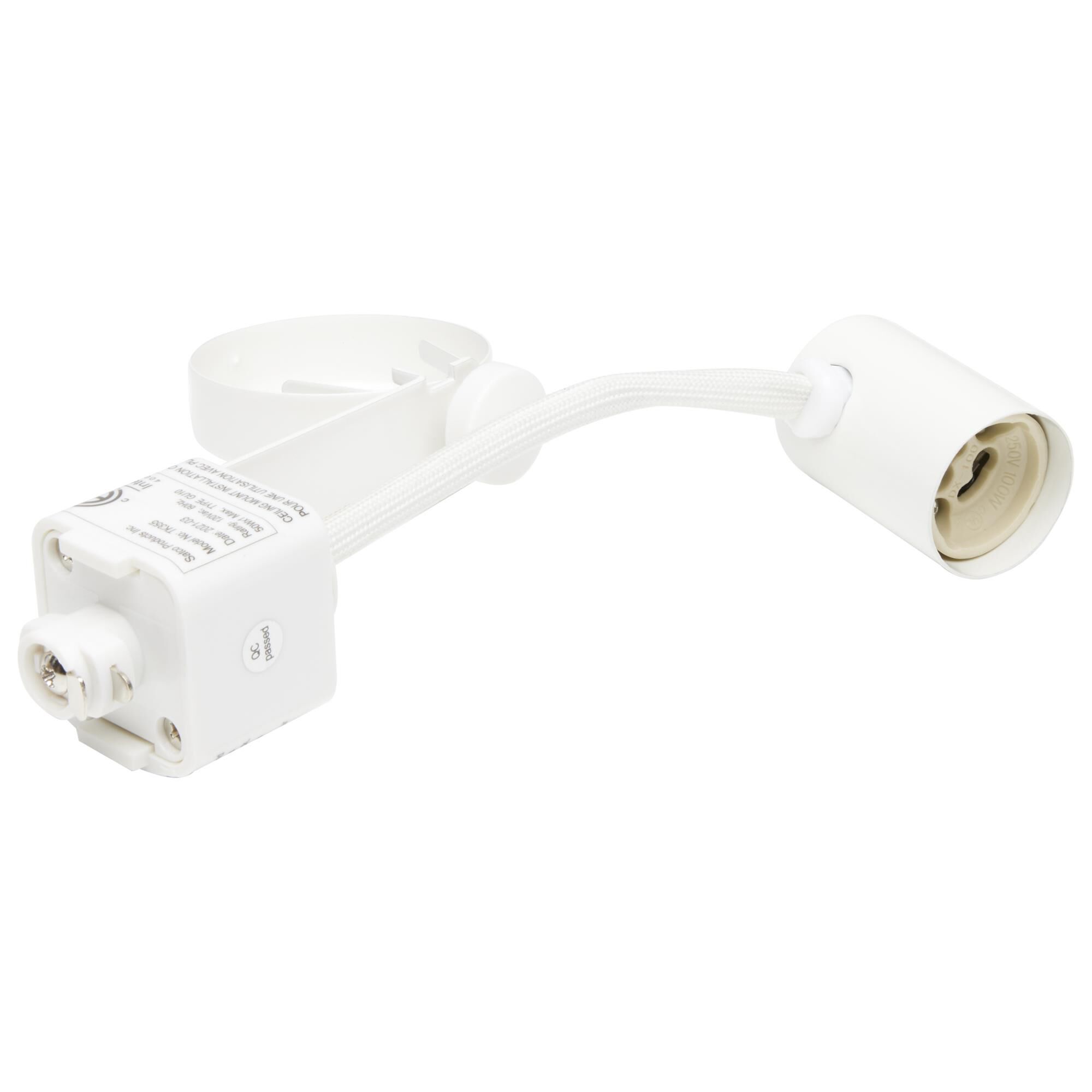 Shown in White finish