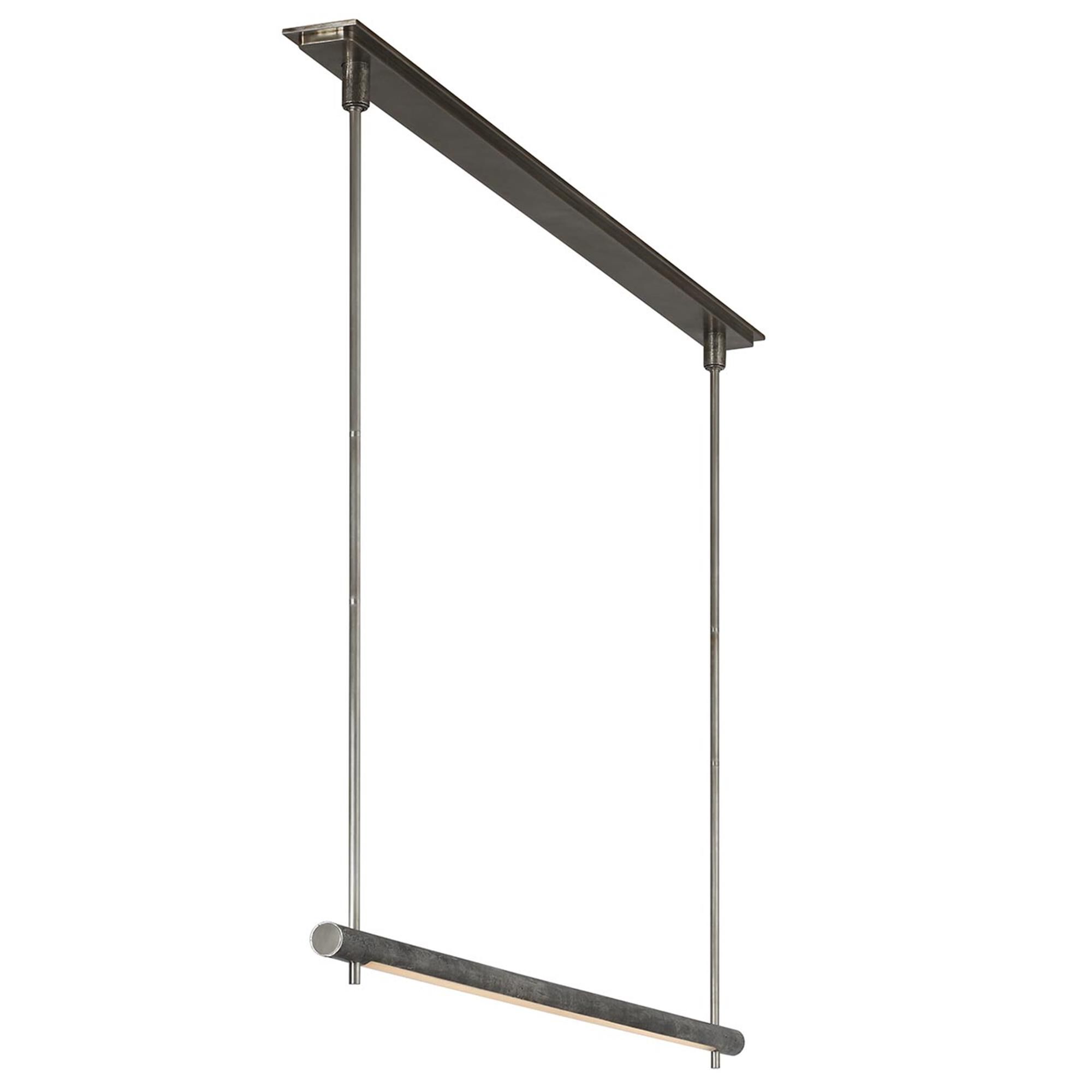Shown in Museum Pewter finish and Nova Frost glass