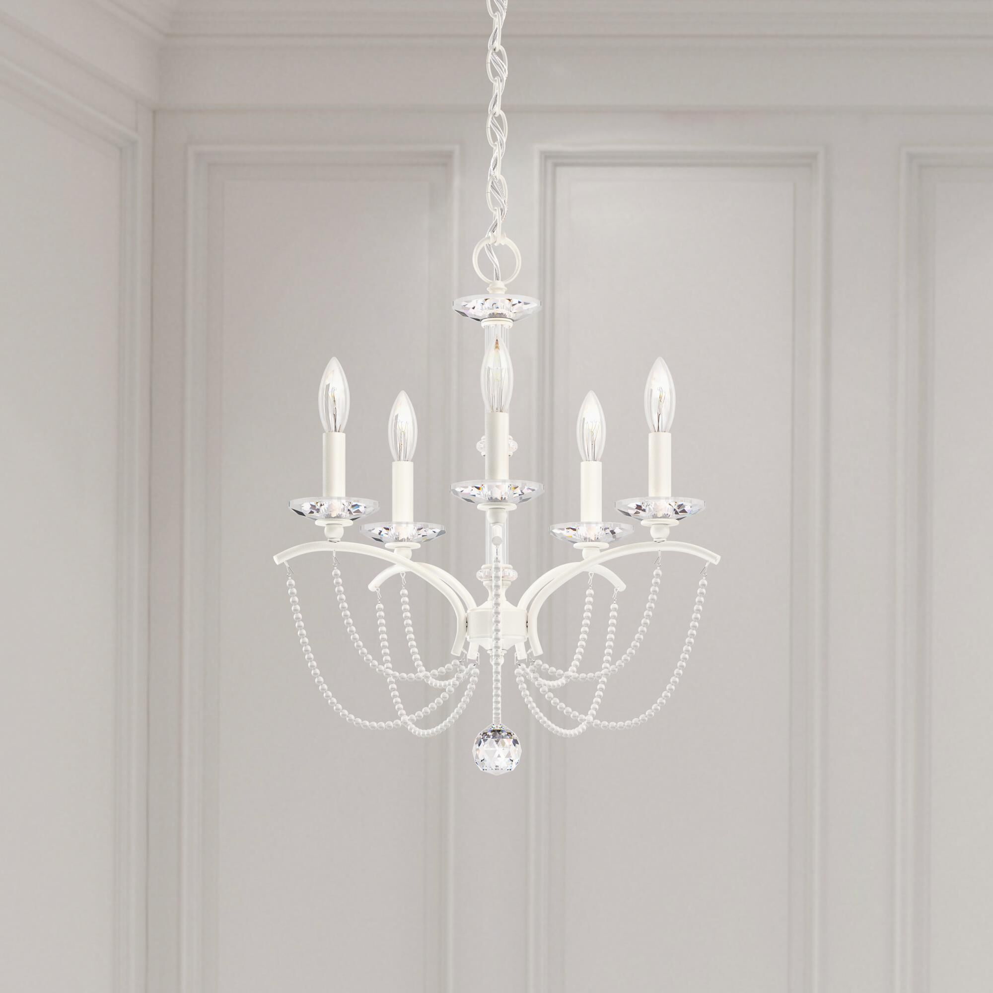 Priscilla 5 Light Mini Chandelier by Schonbek
