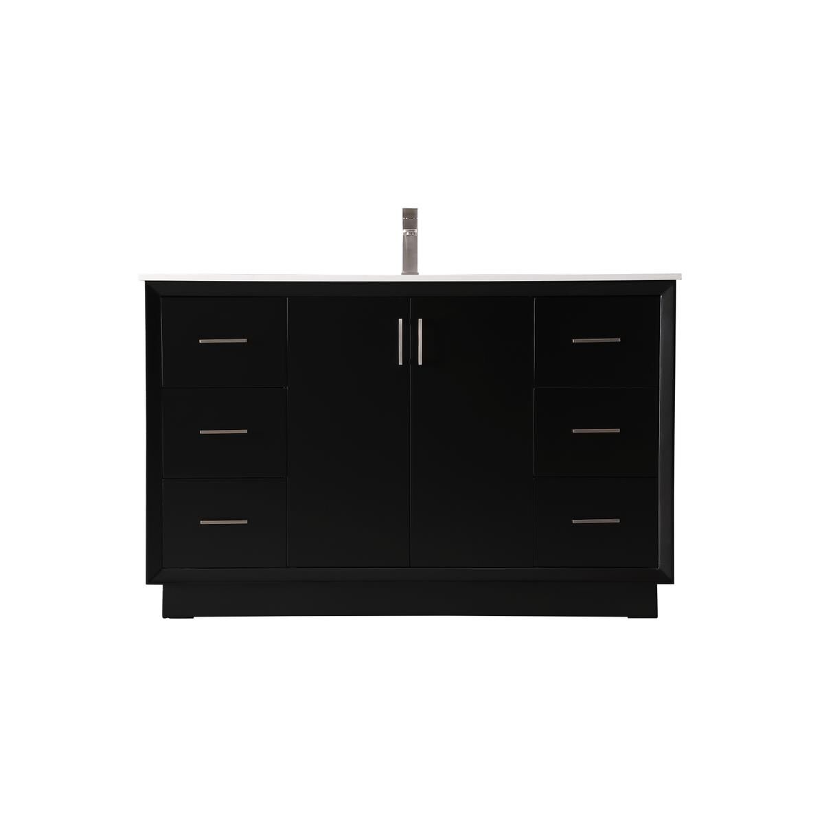 Shown in Black finish