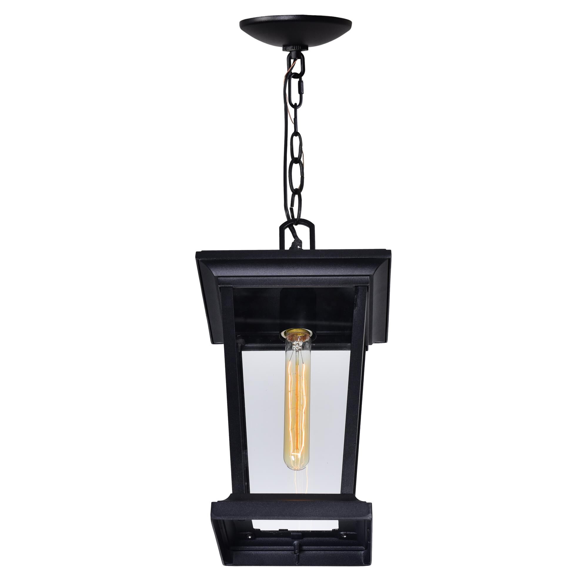 CWI Lighting Leawood 14 Inch Tall Outdoor Hanging Lantern