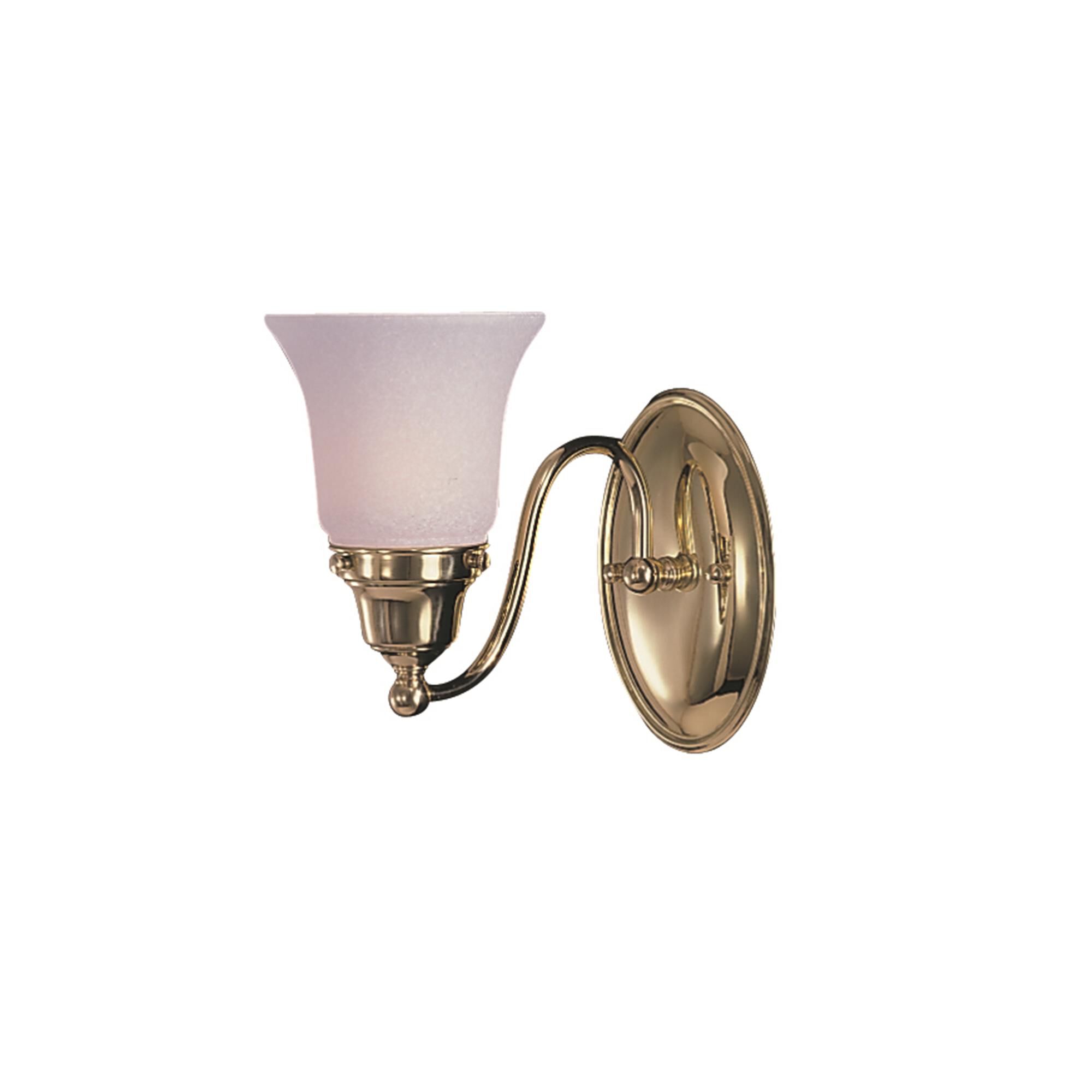Shown with White Glass shade