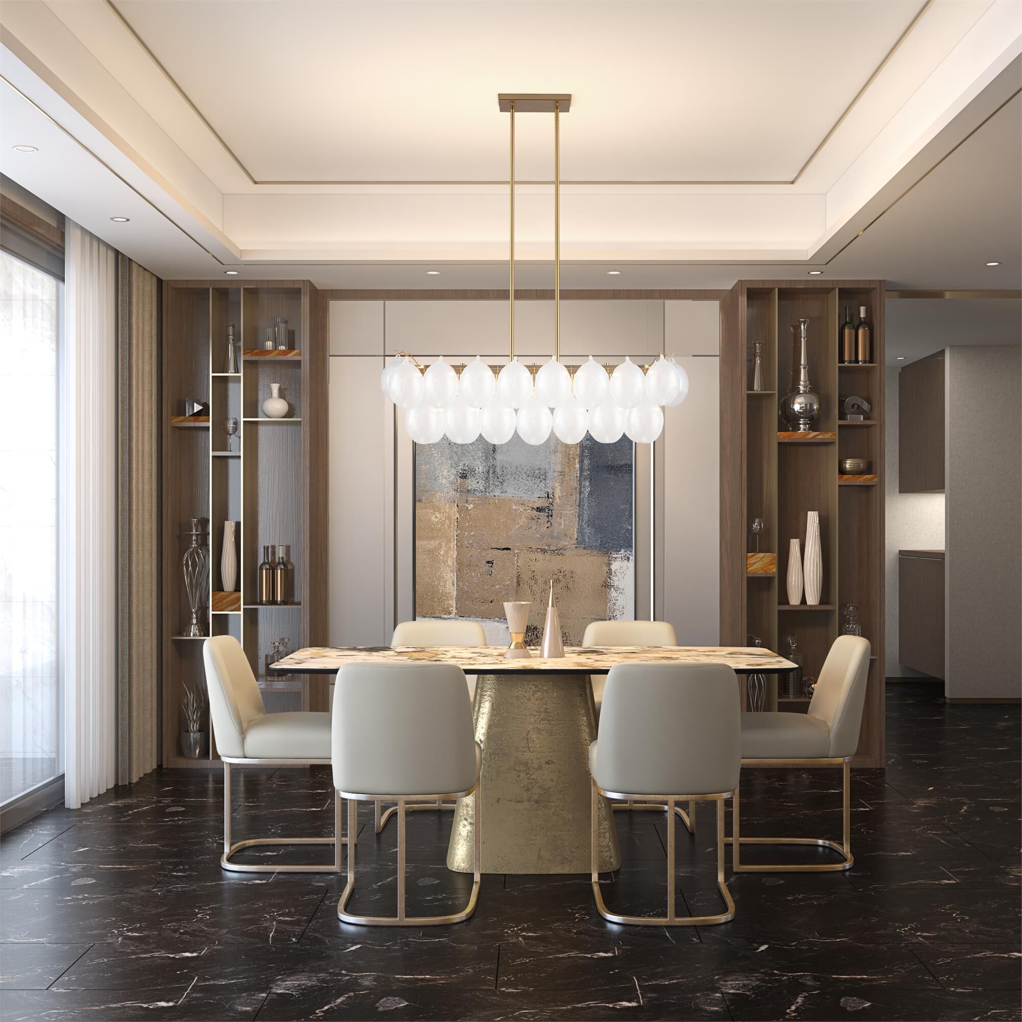 Globo 43 Inch Linear Suspension Light,