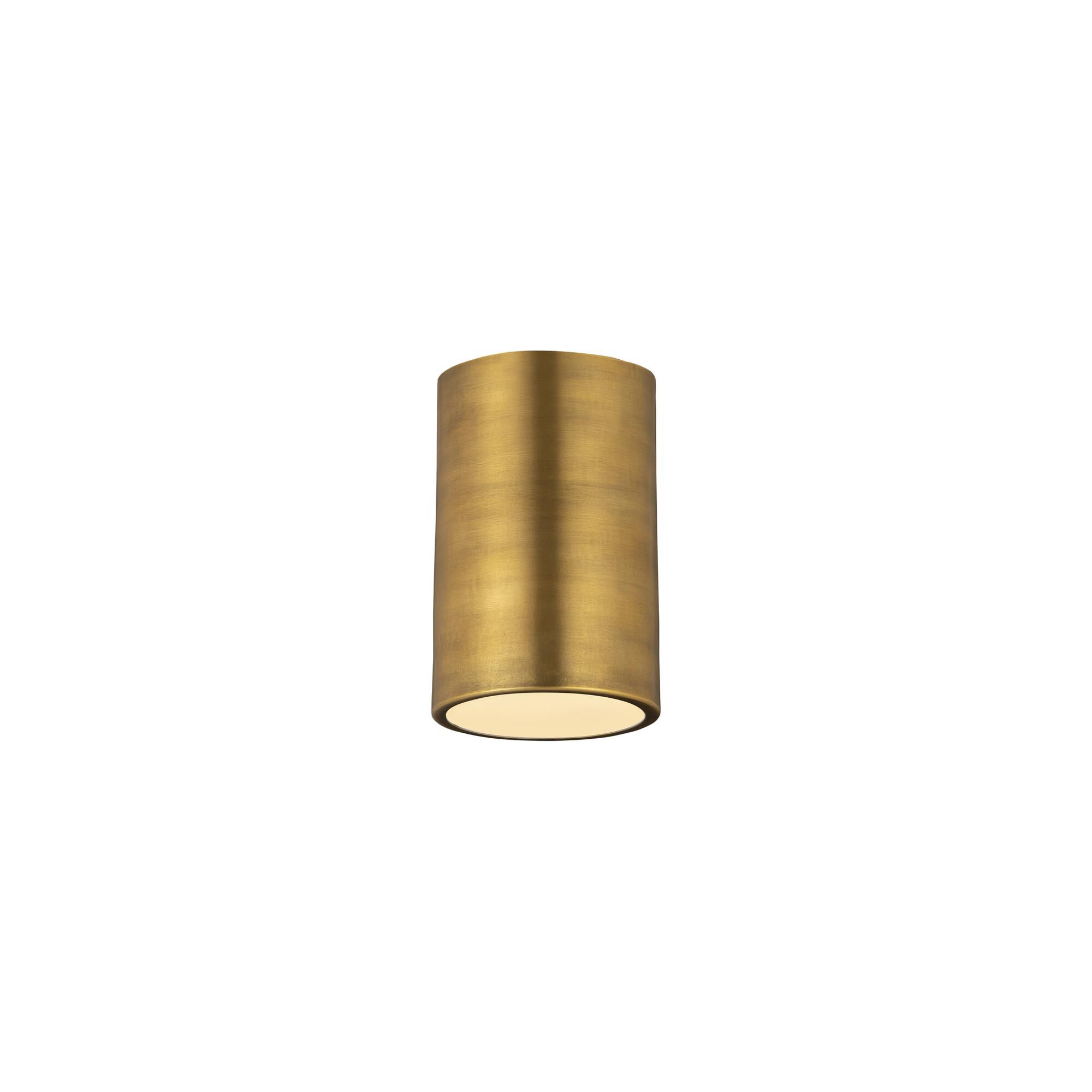 Shown in Rubbed Brass finish and Steel glass and Steel shade