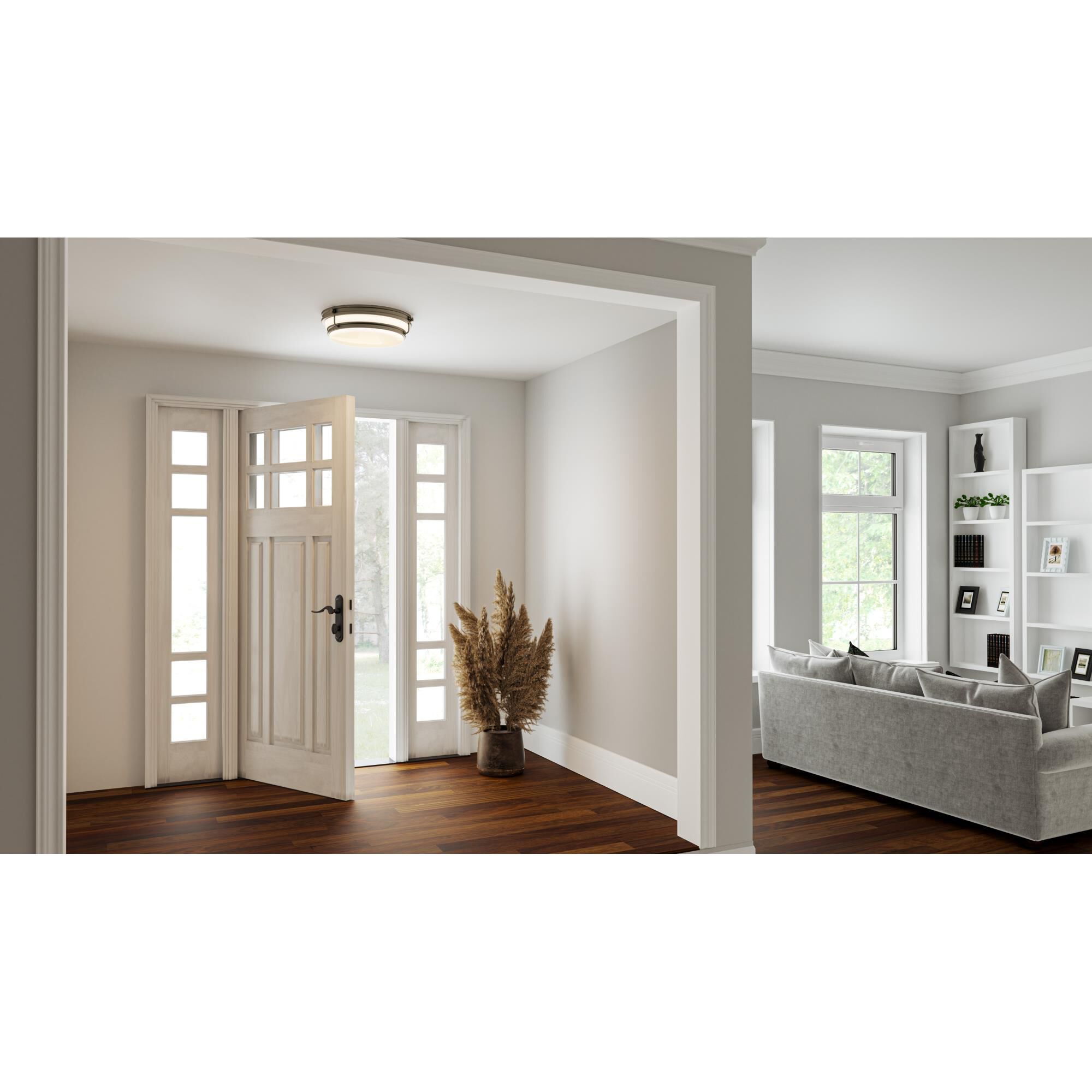 Grafton 16 Inch Flush Mount by Quoizel