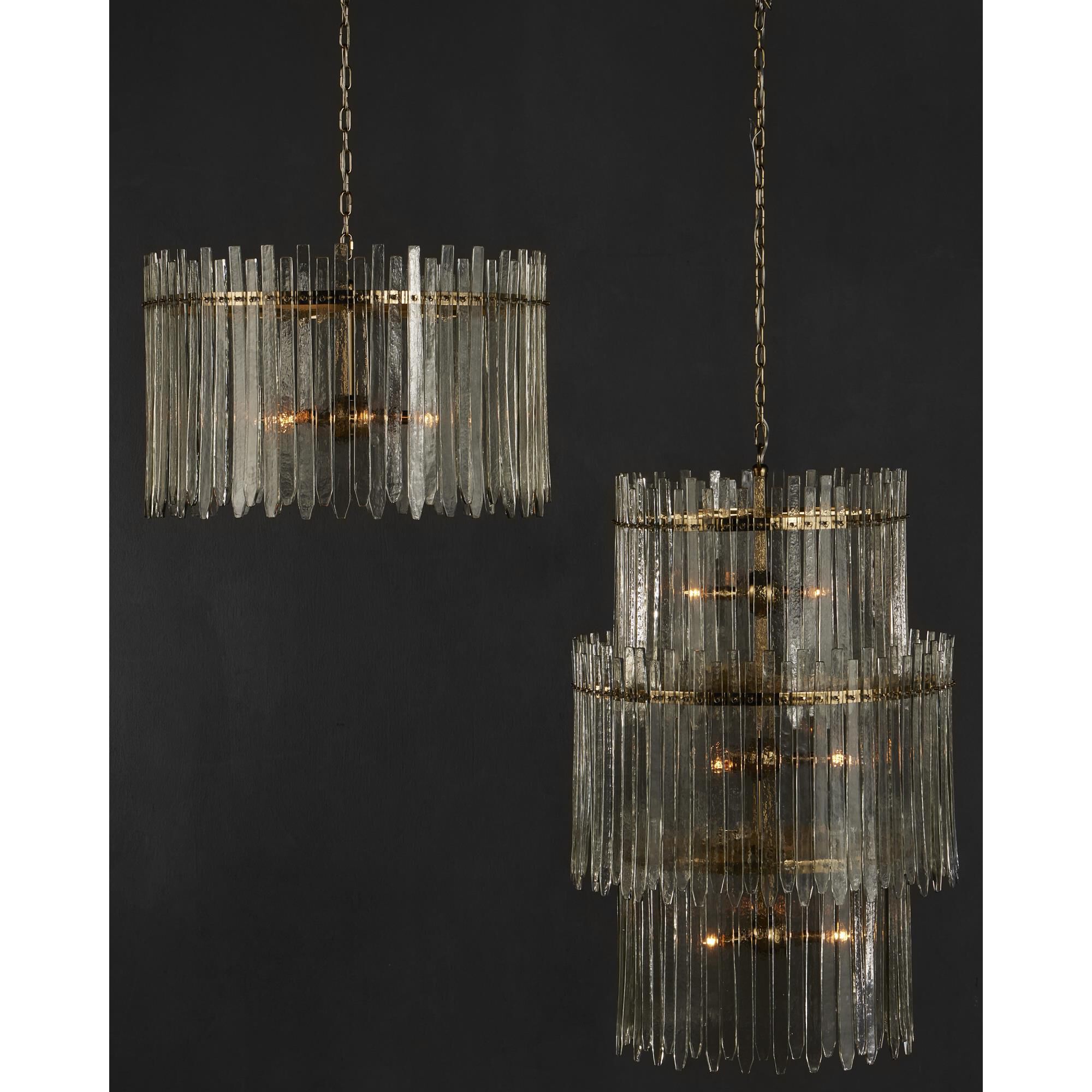 Electra 29 Inch Chandelier by Currey and Company