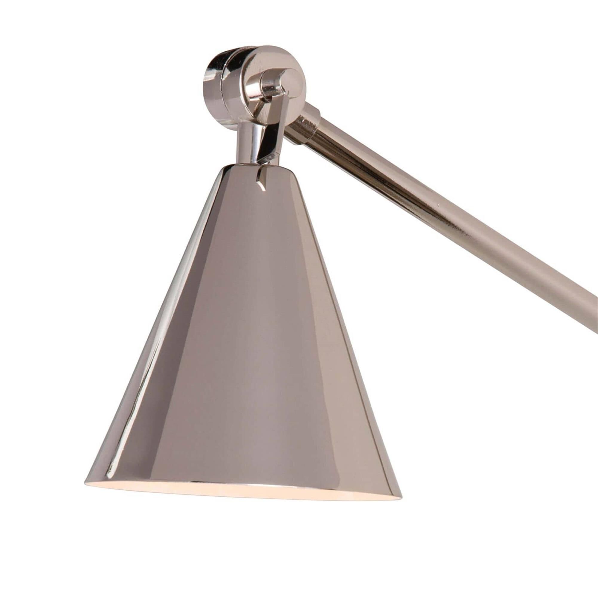 Shown in Polished Nickel finish
