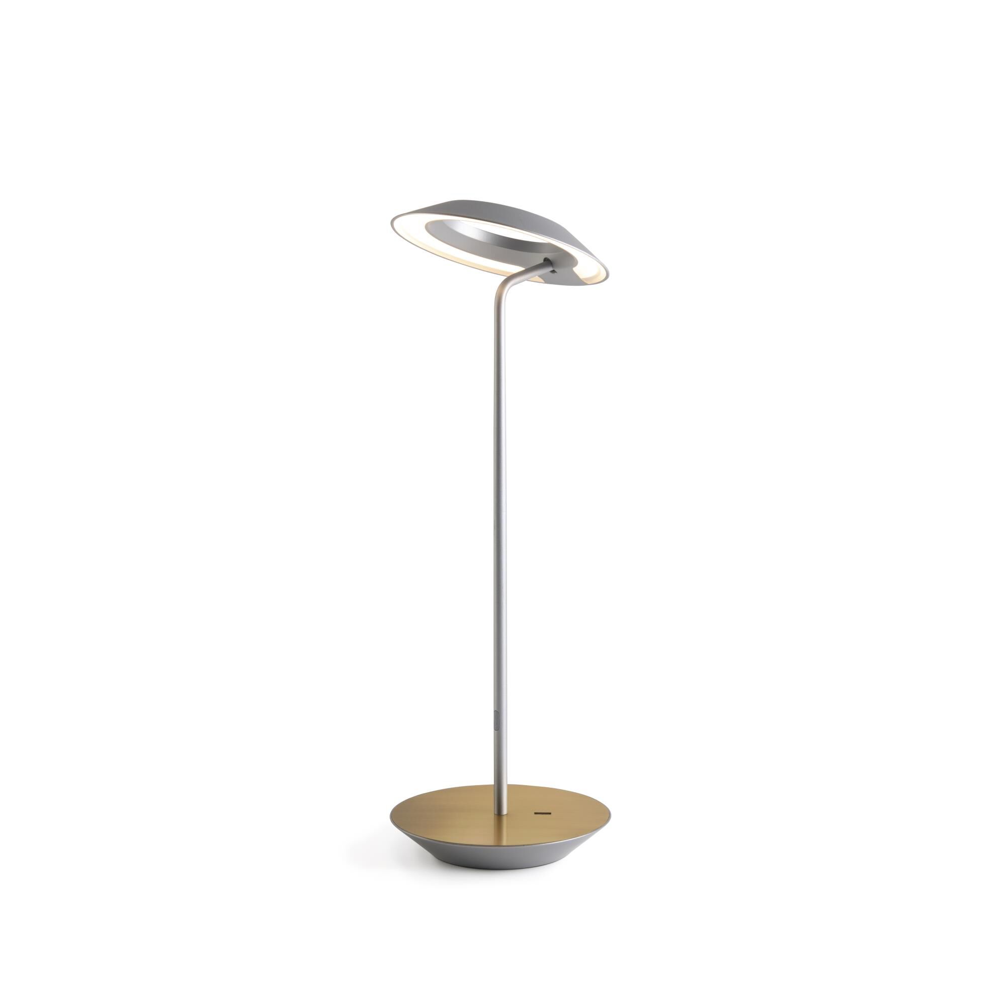 Shown in Silver Body, Brass Base Plate finish