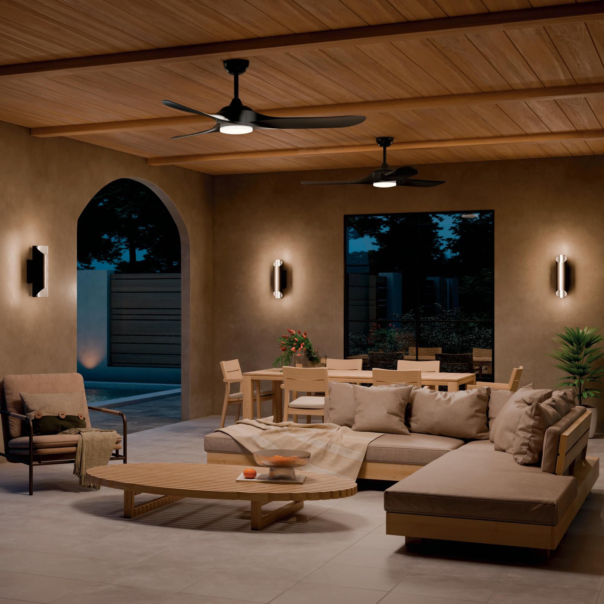 Mylo 60 Inch Outdoor Rated Ceiling Fan by Kichler Lighting