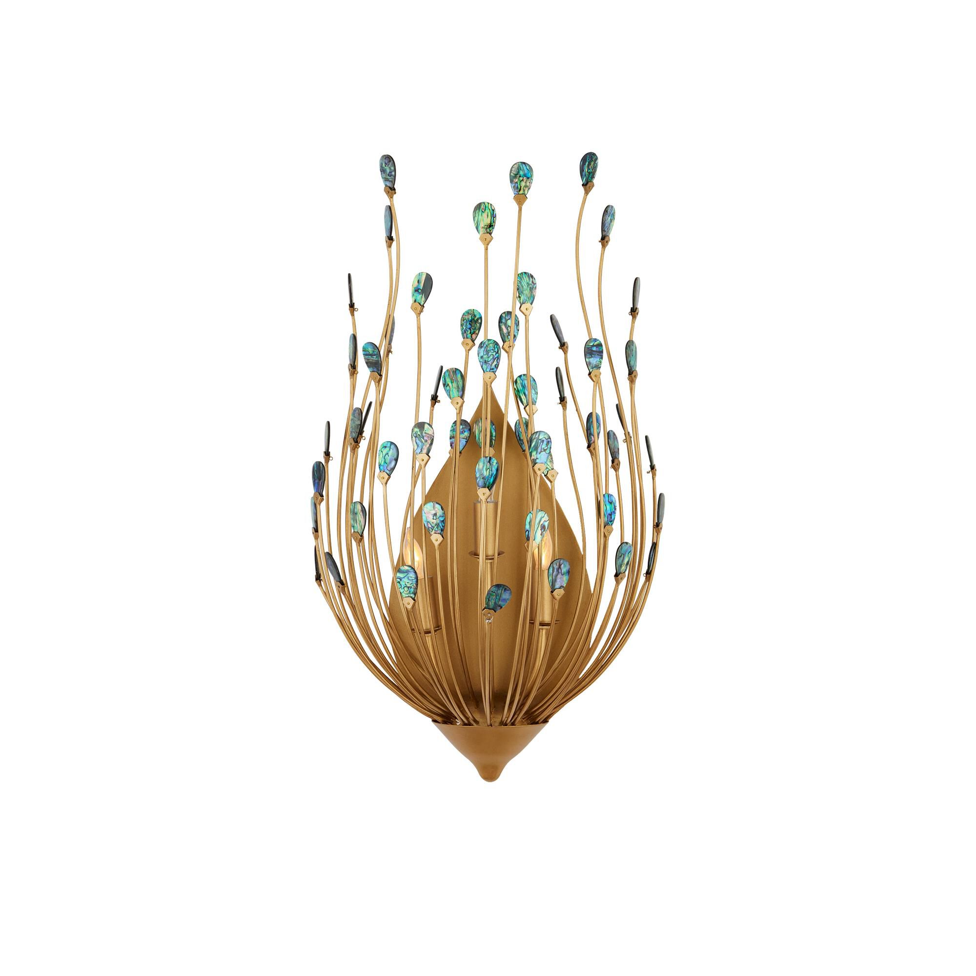 Shown in Contemporary Gold and Natural finish