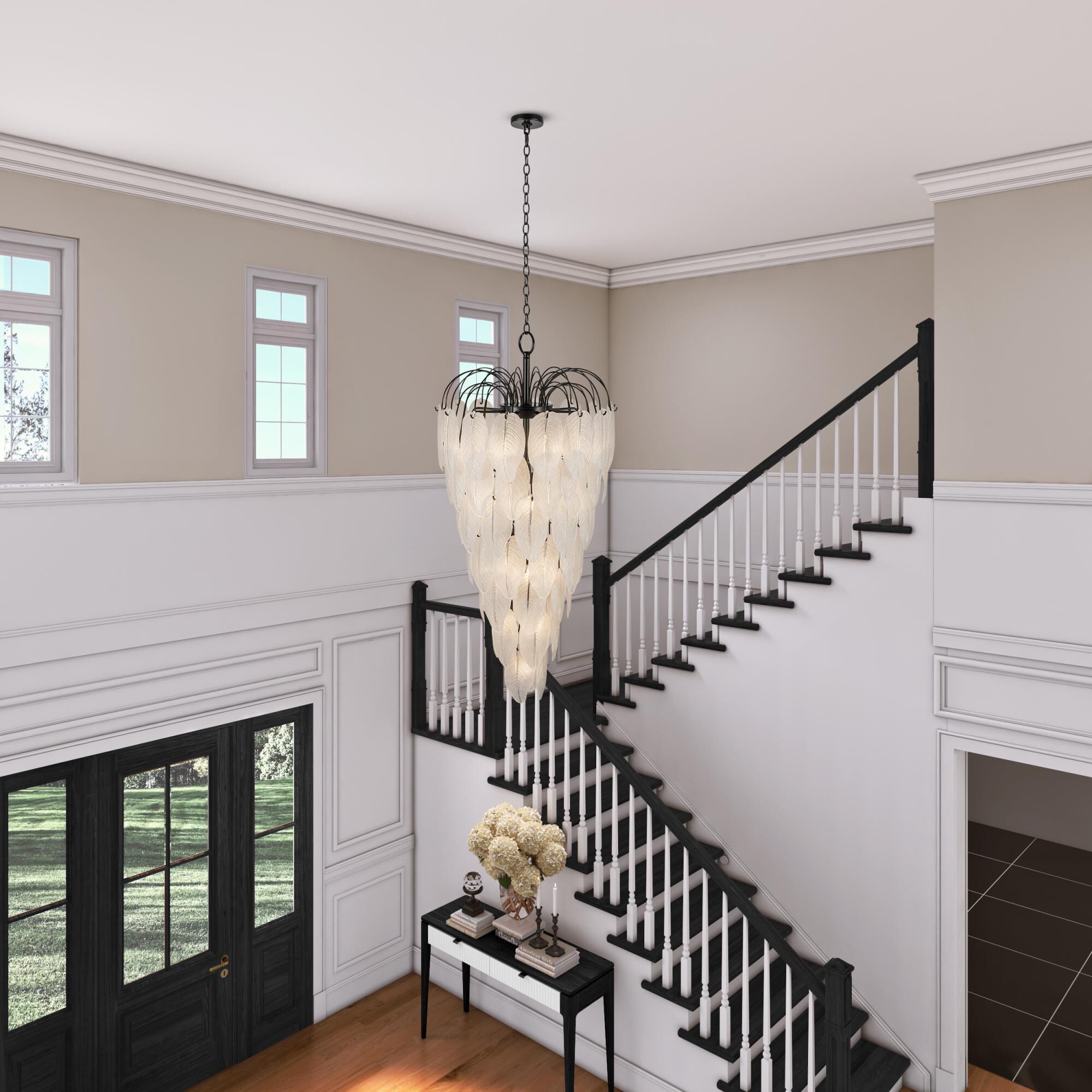 Alessia 27 Inch Chandelier by Artcraft