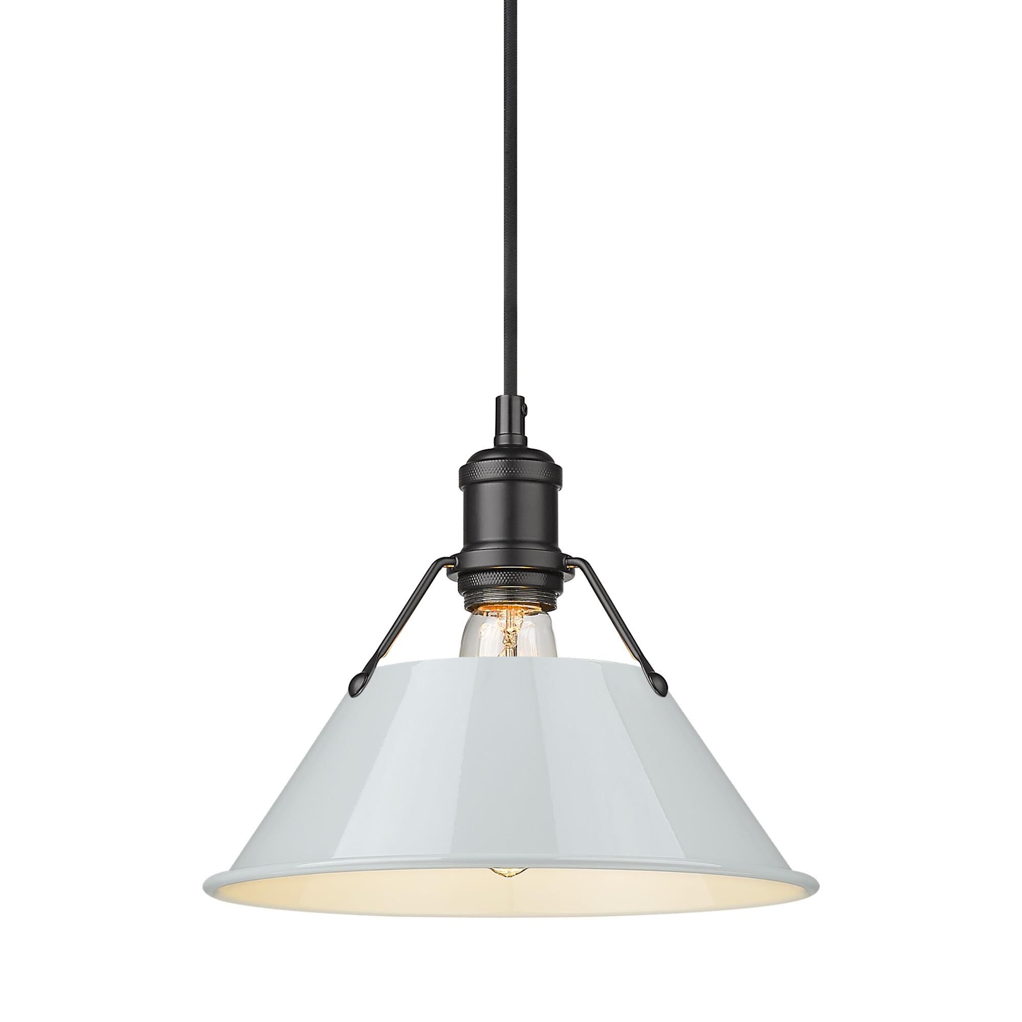 Orwell 10 Inch Mini Pendant by Golden Lighting