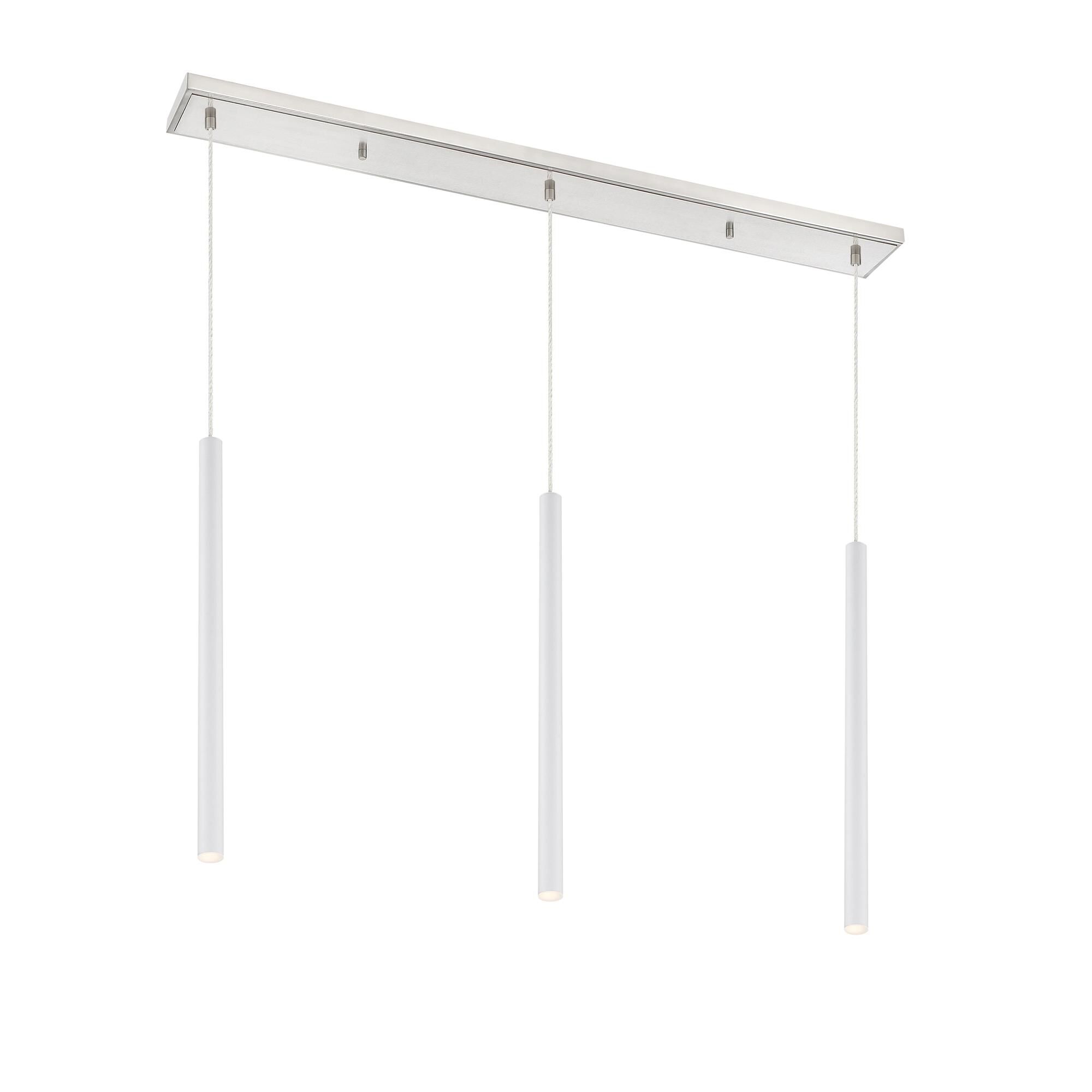 Forest 46 Inch 3 Light LED Linear Suspension Light by Z-Lite