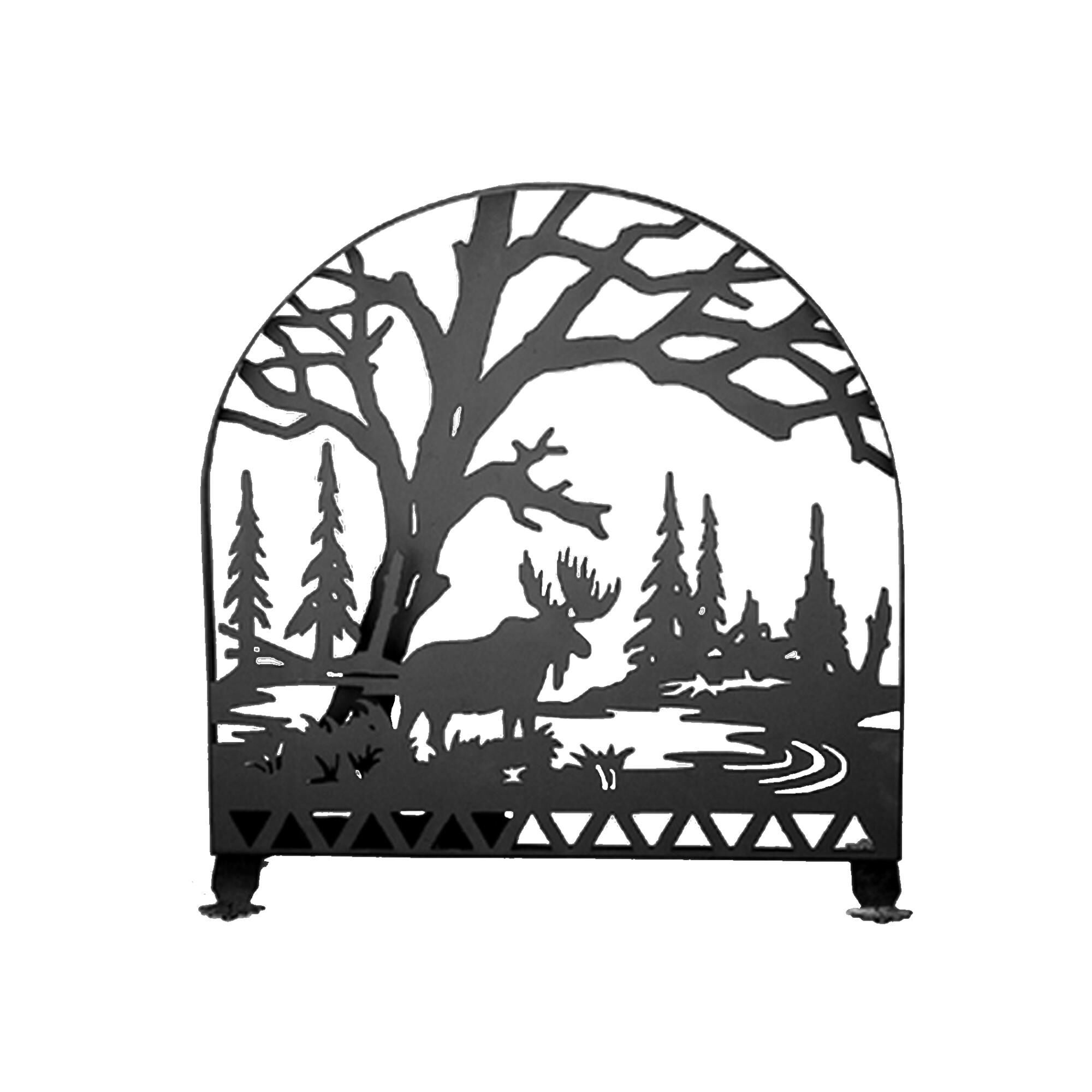 Moose Creek Fireplace Screen by Meyda Lighting