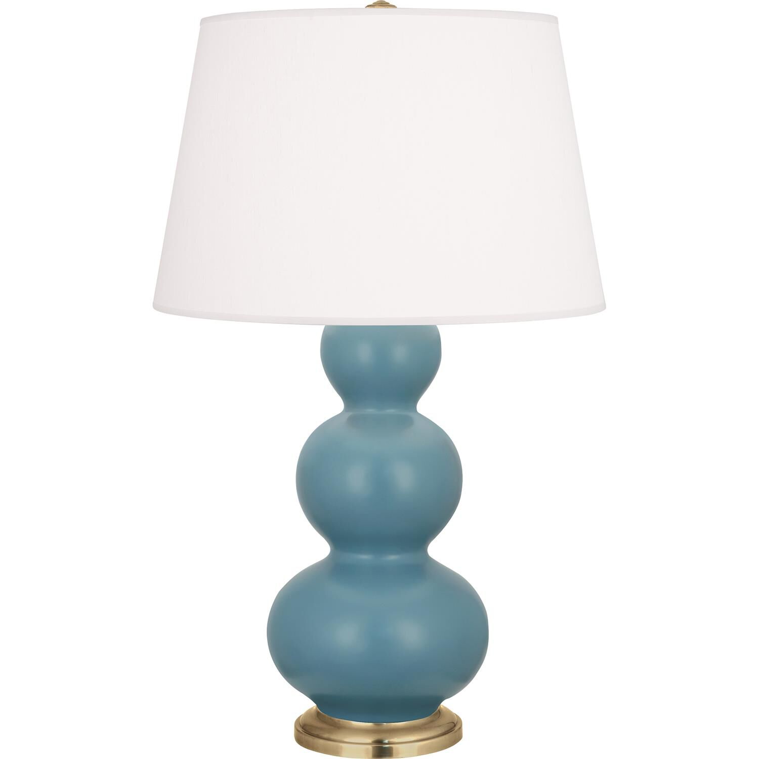 Triple Gourd 33 Inch Table Lamp by Robert Abbey